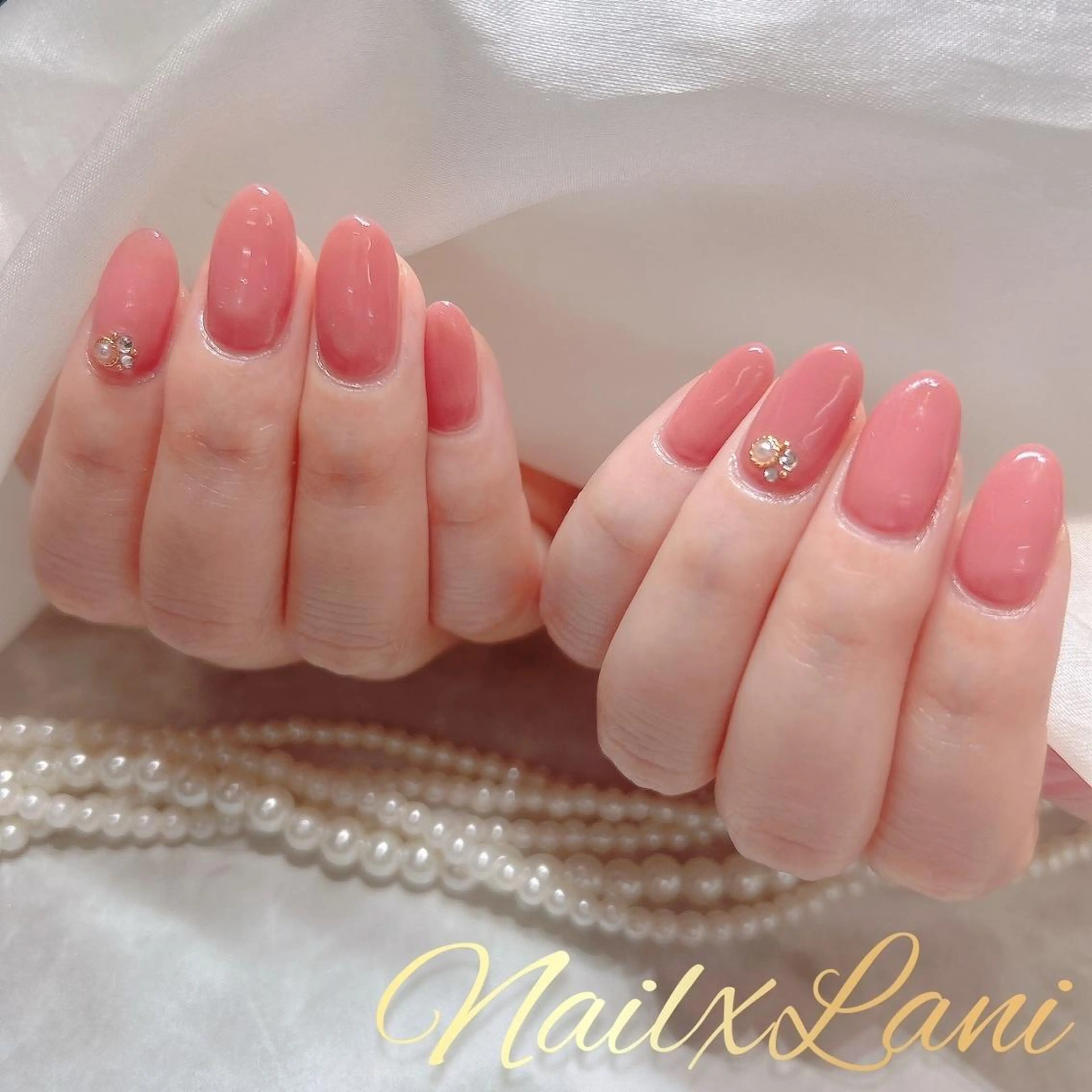 ネイル ネイル クロス ラニ 深爪矯正もお任せのネイルデザイン