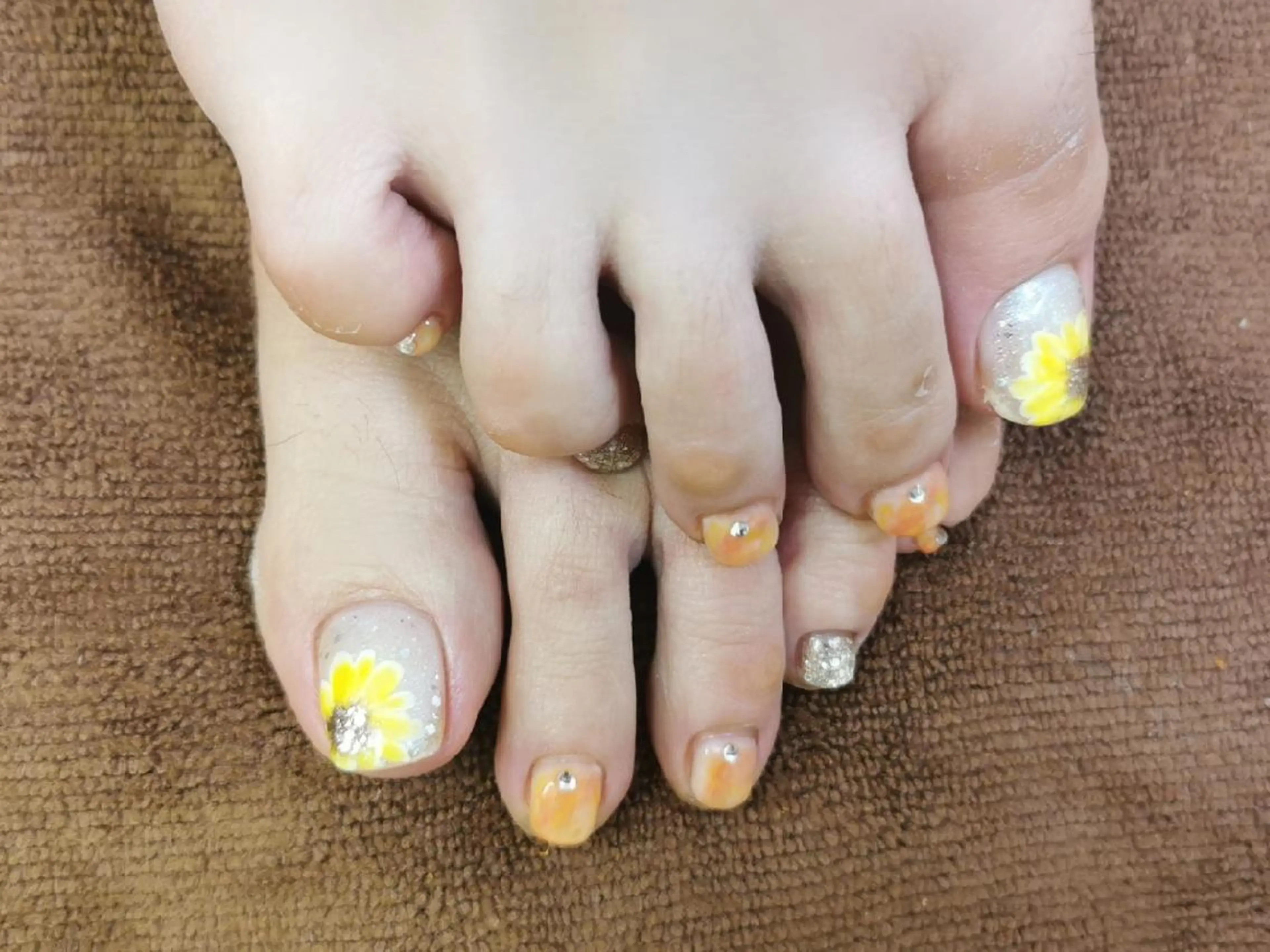 ネイル フットネイル 上福岡 らんらんのネイルデザイン