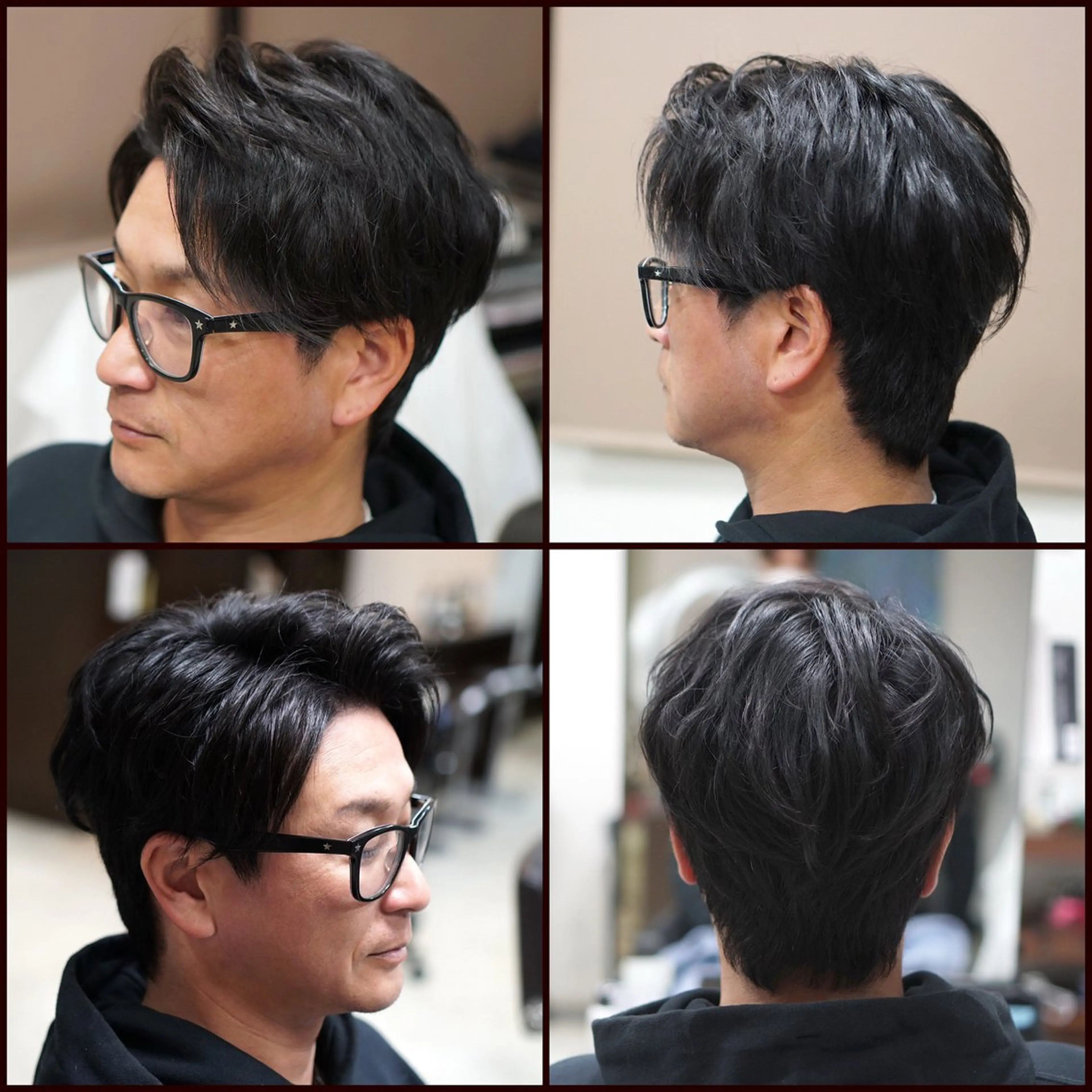 ショート メンズ 中島 剛のヘアスタイル