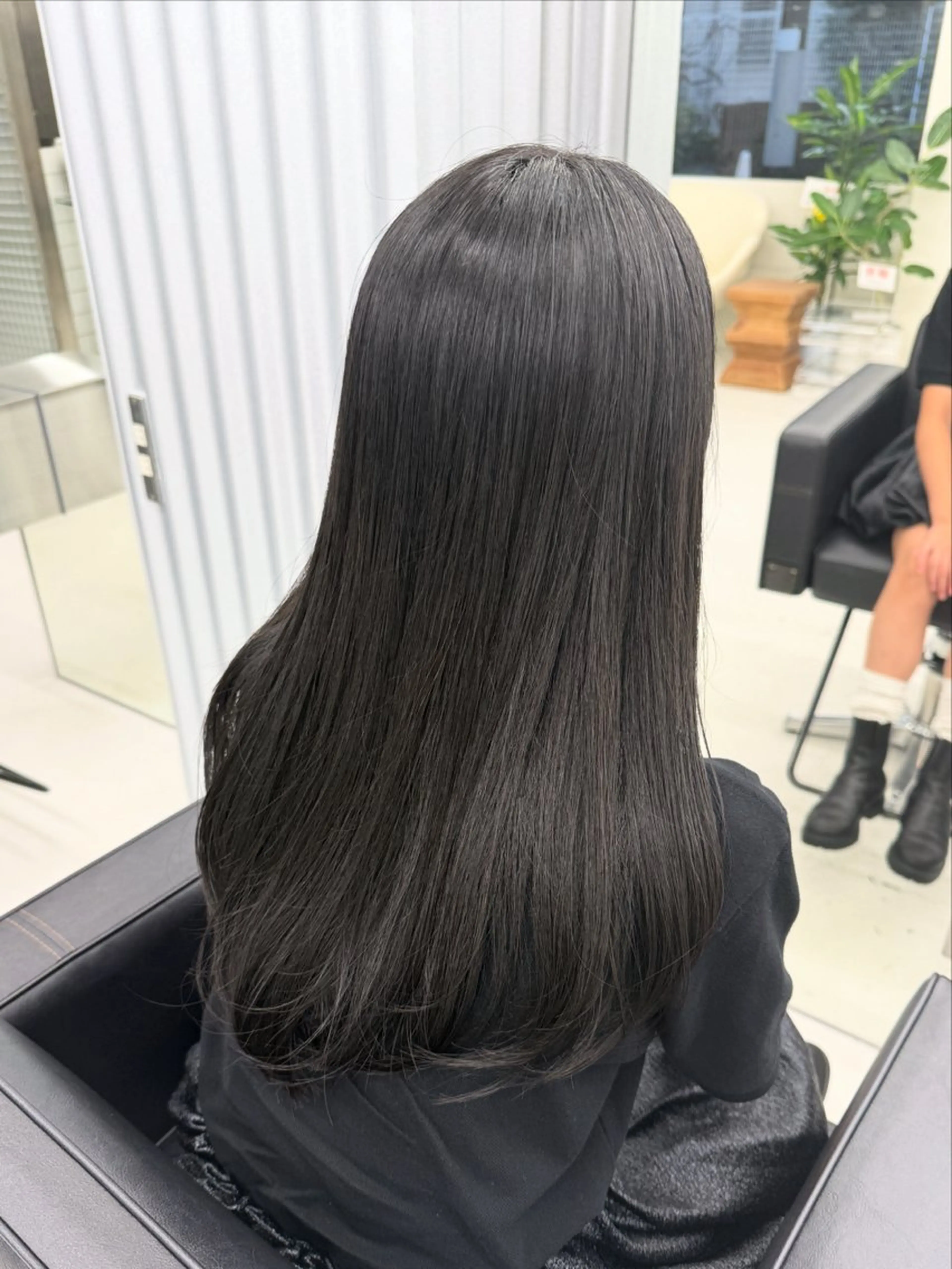 ロング カラー カット ヘアカラー トリートメント 表参道🌿赤み消し カラー/チナツのヘアスタイル