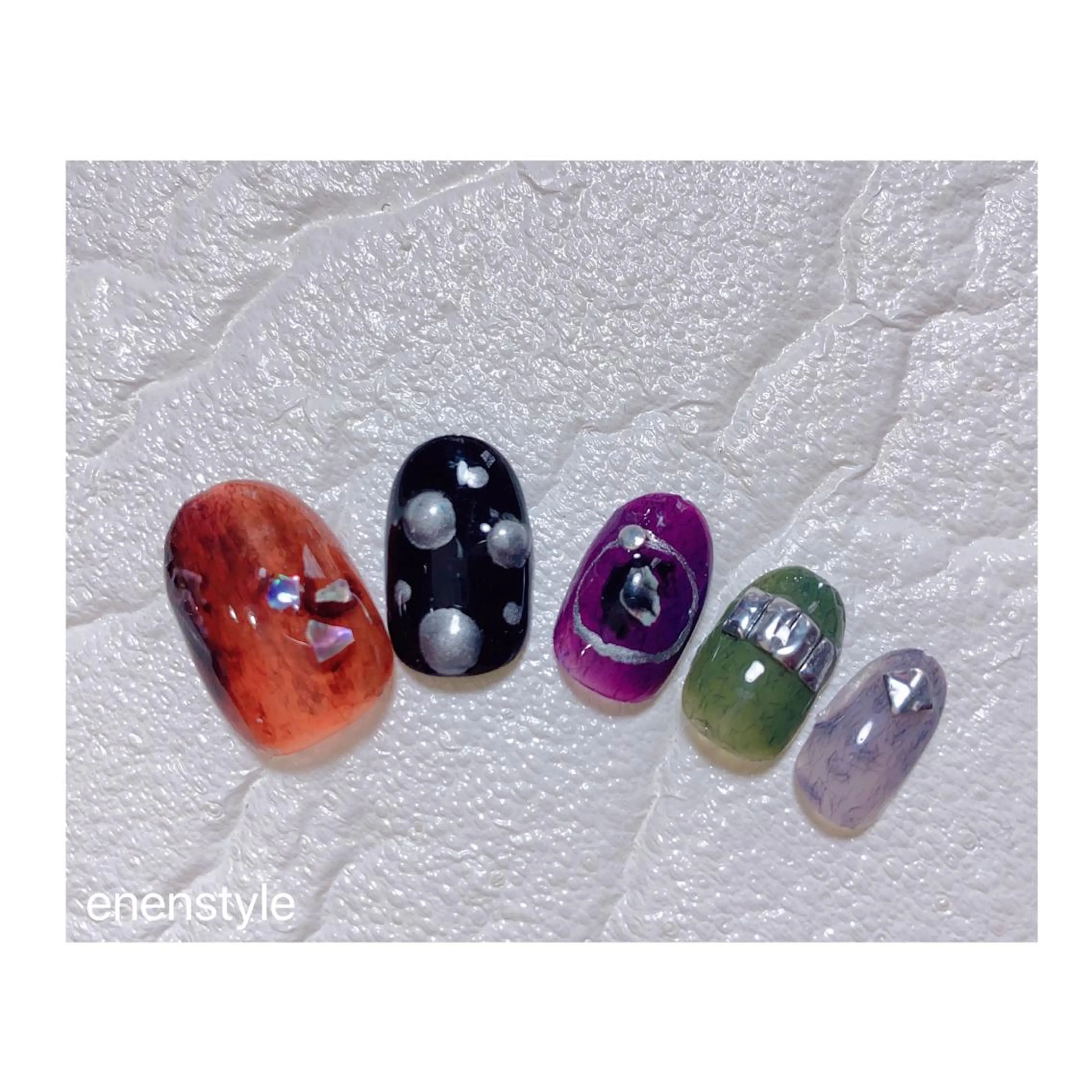 ショート ネイル ジェルネイル ニュアンスネイル オフィスネイル ワンカラーネイル パラジェル ハンドネイル 👑enen style👑のネイルデザイン