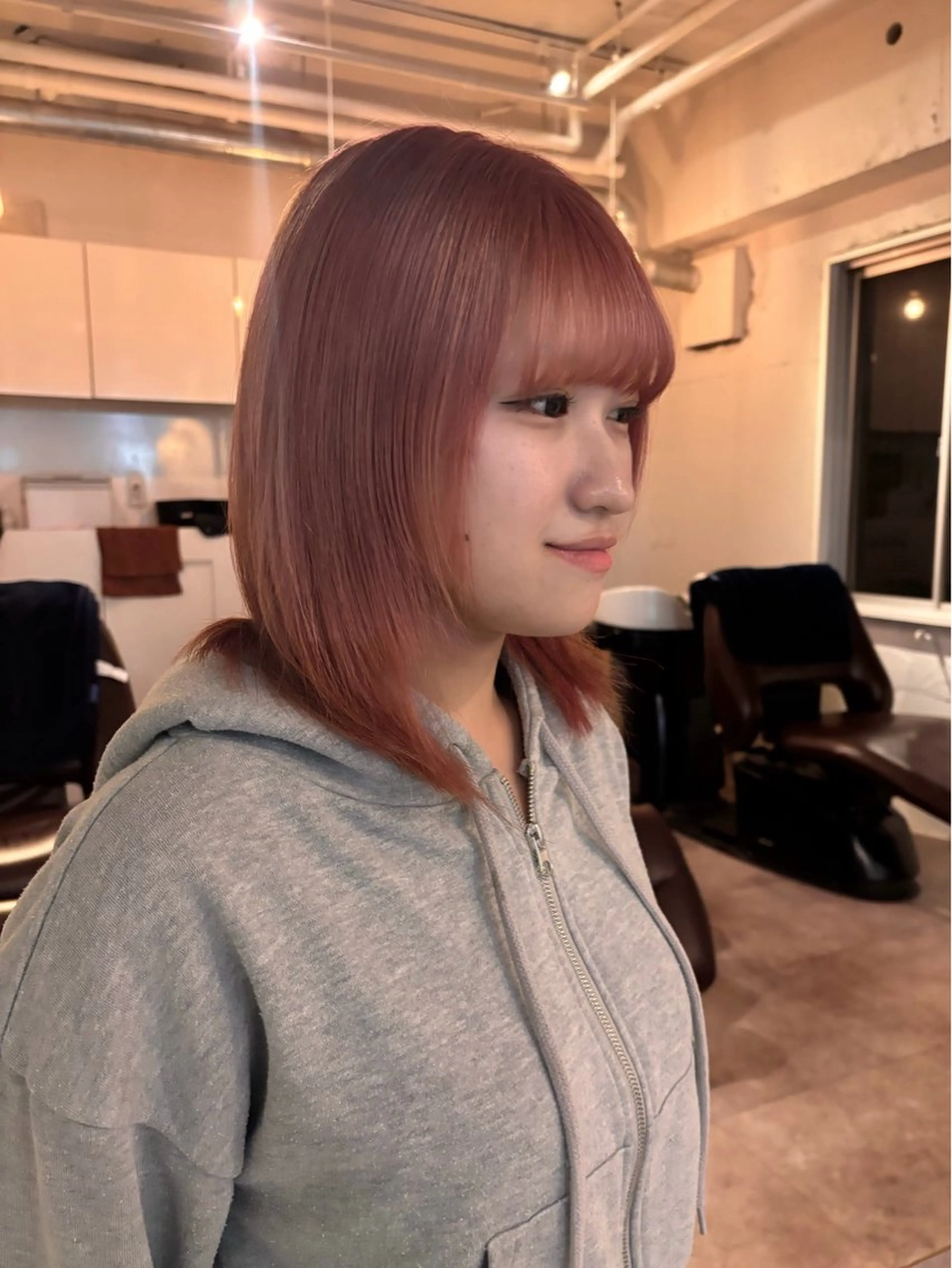 ミディアム カラー ヘアカラー 透明感カラー /Kanon️🫧のヘアスタイル