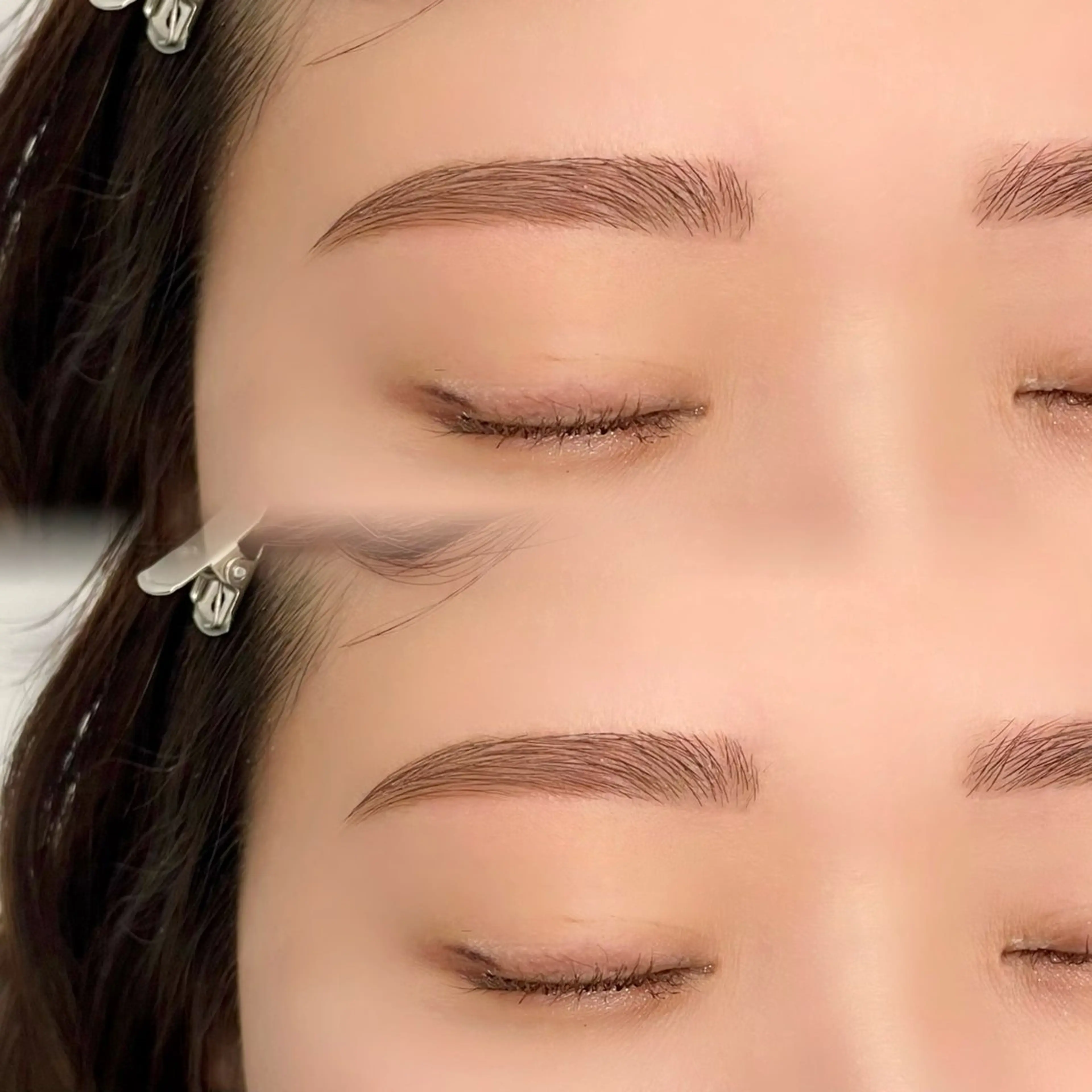 女性限定🩷2回目まで利用可能✨眉毛スタイリング✨《wax+間引き》の写真