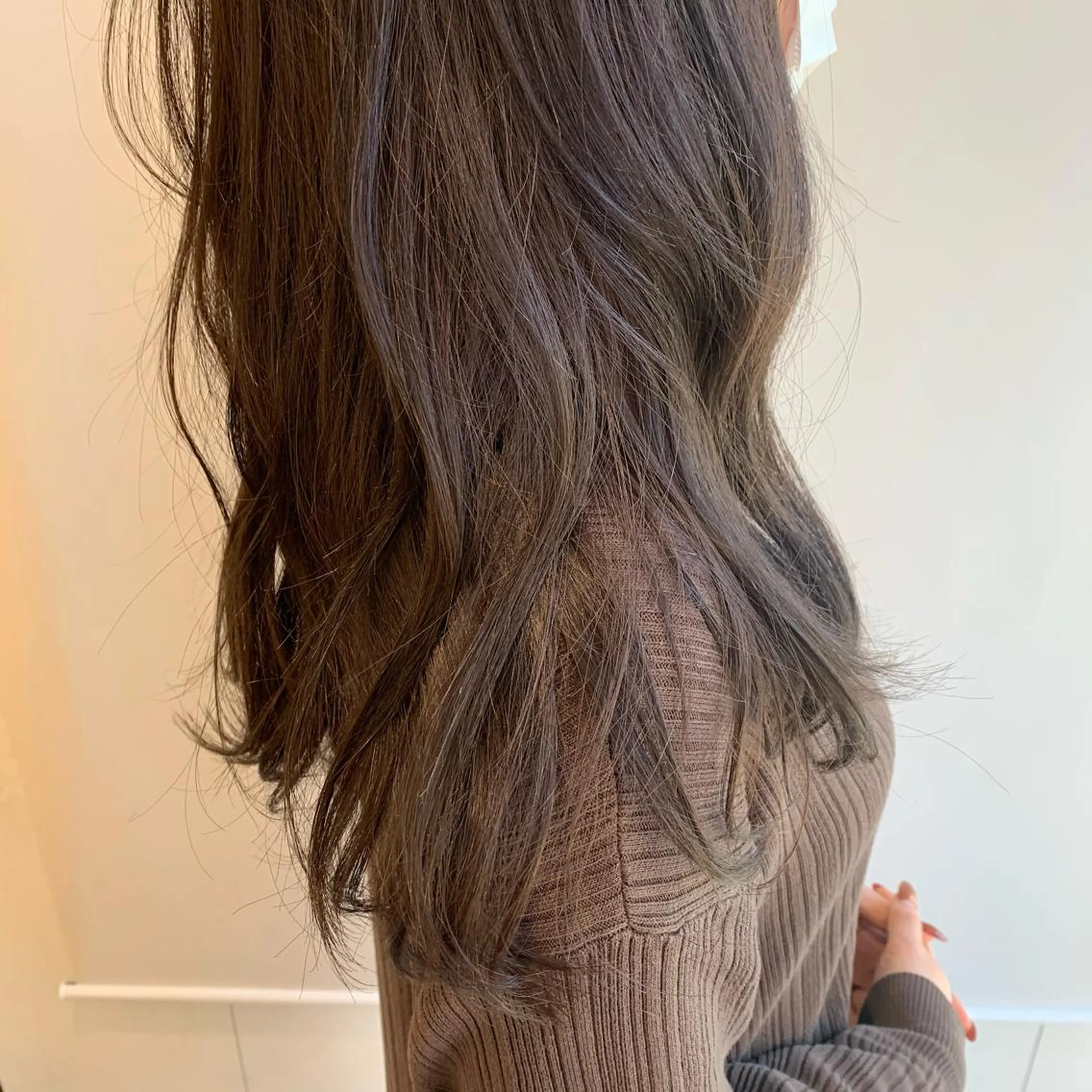 ロング カラー パーマ ヘアアレンジ 加藤 綾華のヘアスタイル