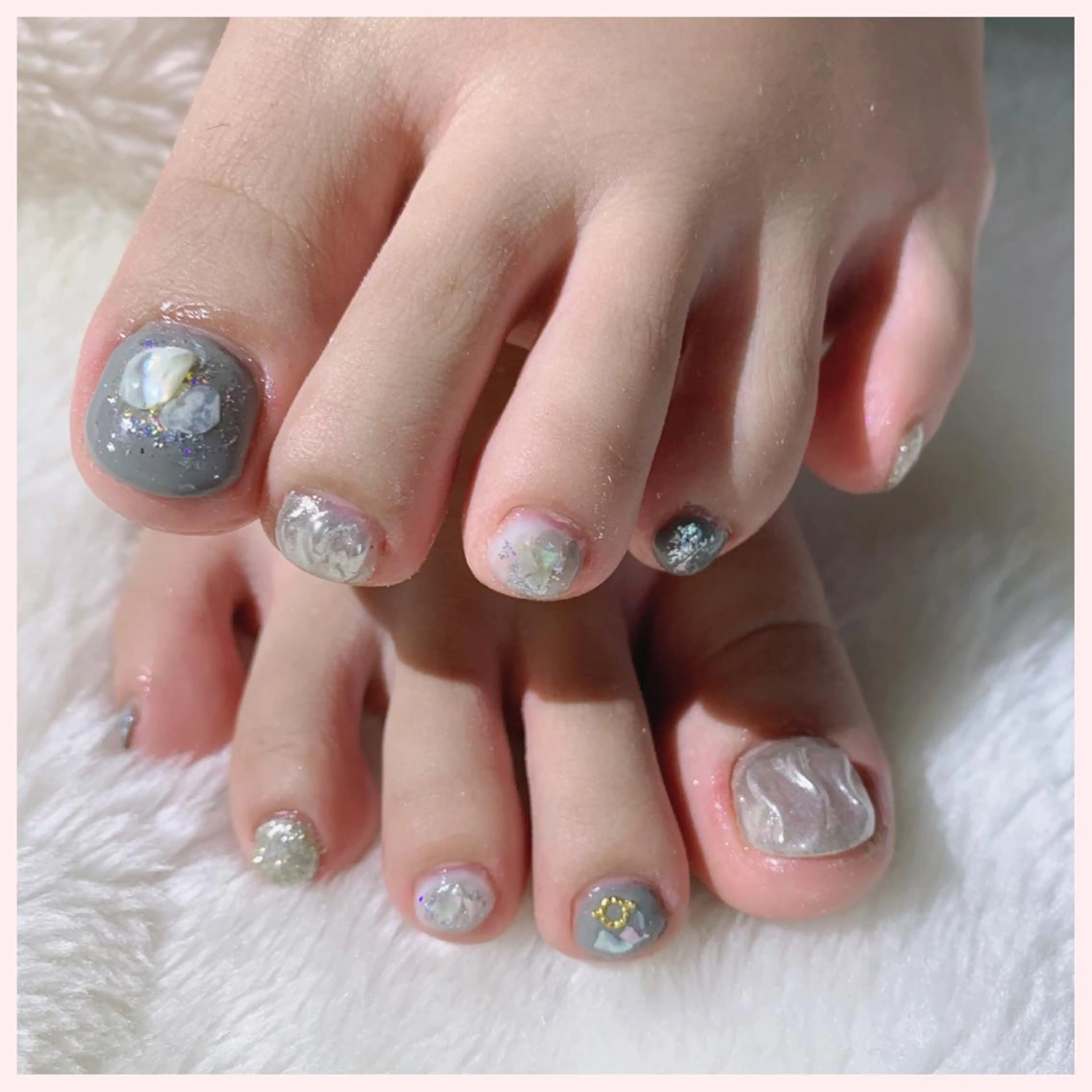 ネイル フットネイル Ogasawara Tokikaのネイルデザイン