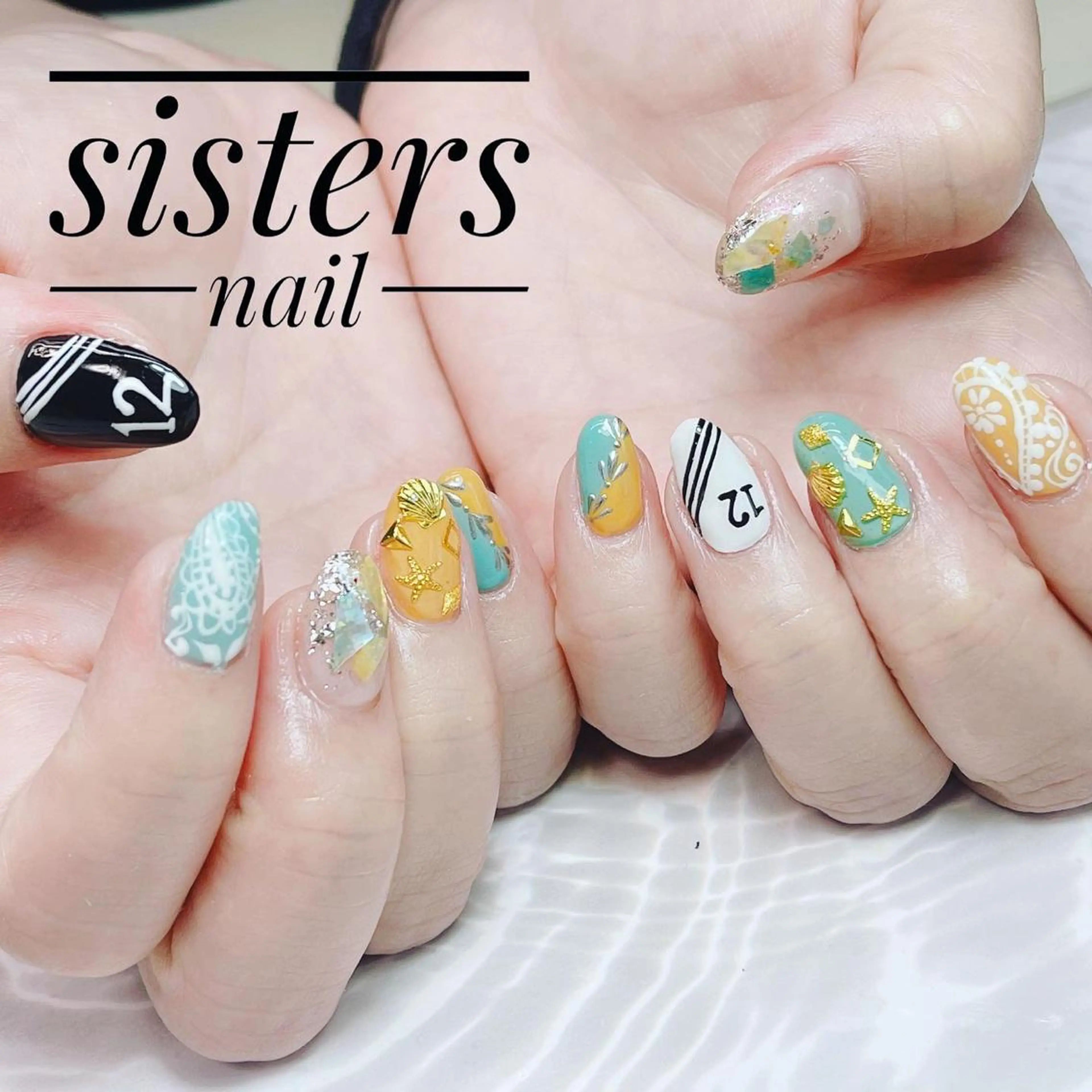 ネイル アートネイル sisters nail.fのネイルデザイン