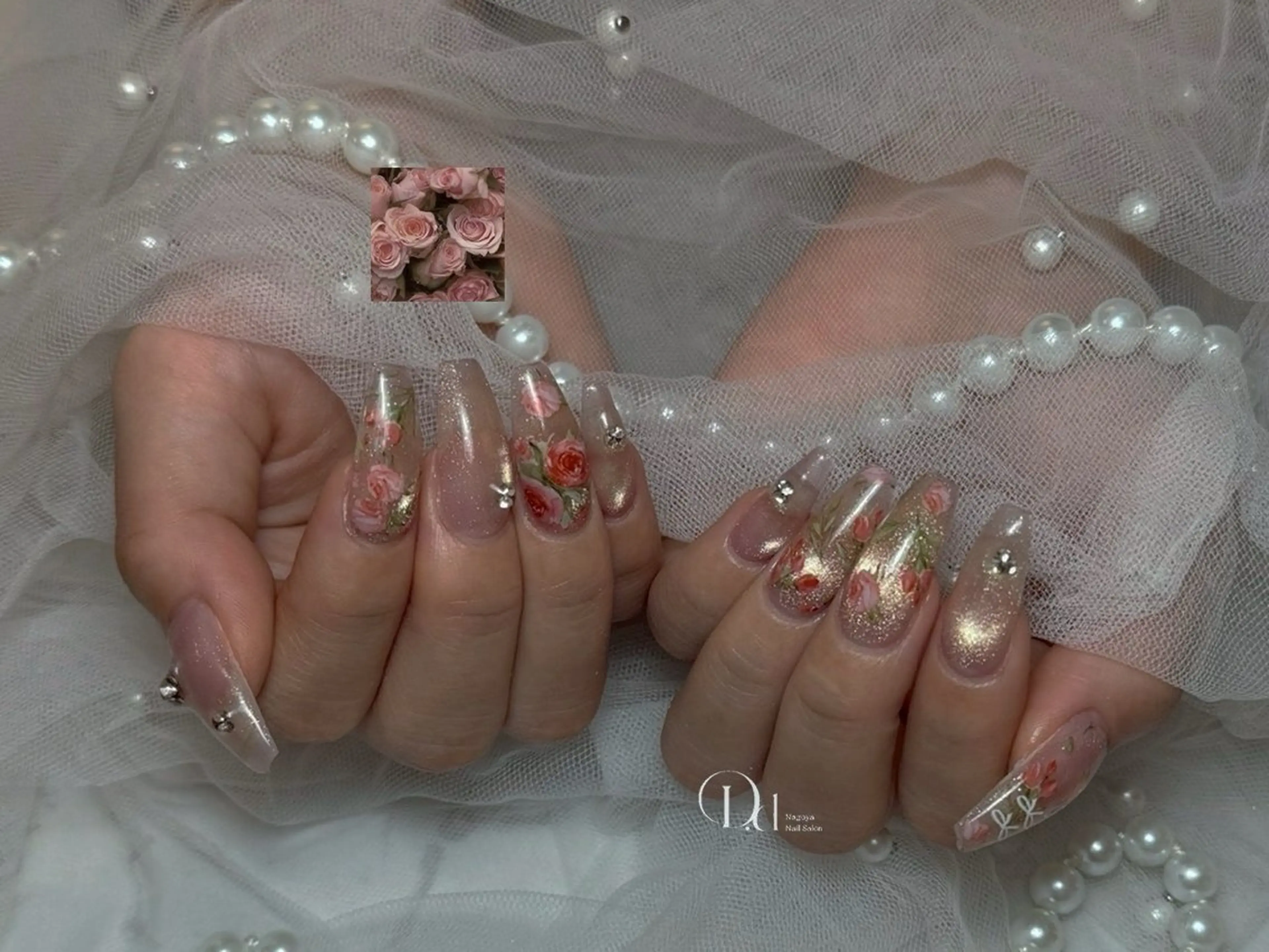 ネイル マグネットネイル ハンドネイル D.d ririaのネイルデザイン