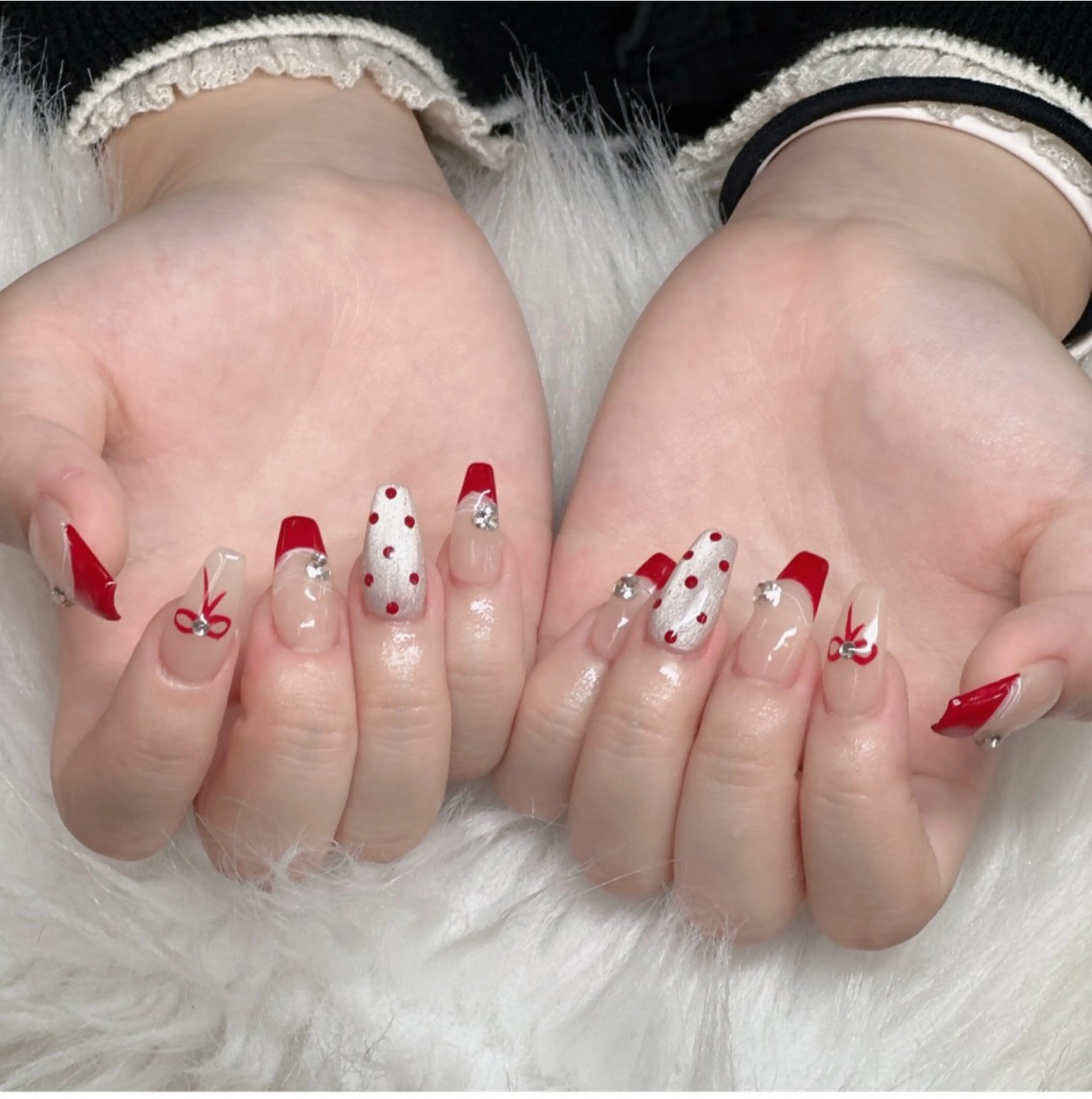 ネイル アートネイル 韓国ネイル 持ち込み ワンホンネイル ハンドネイル Lenie Nail Salonのネイルデザイン