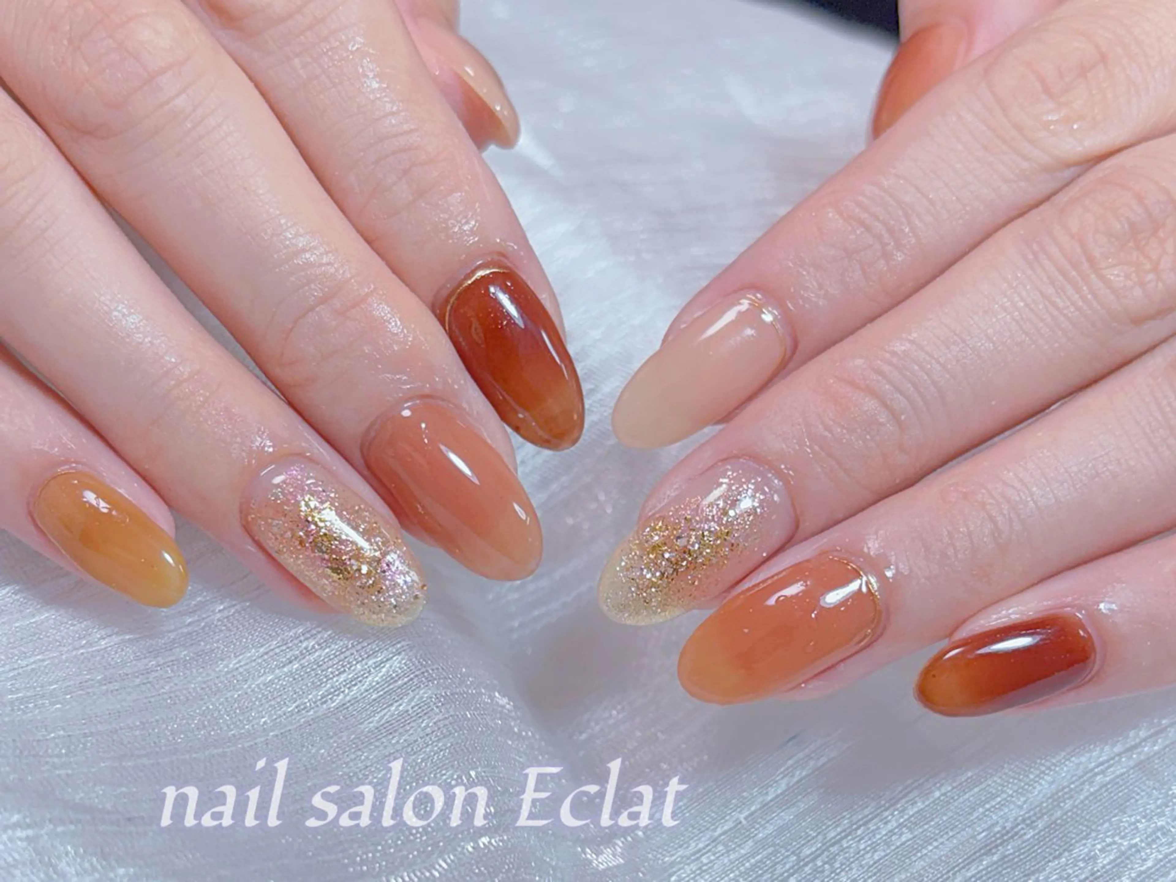 ネイル ネイルサロンエクラ 🫧Shizukaのネイルデザイン