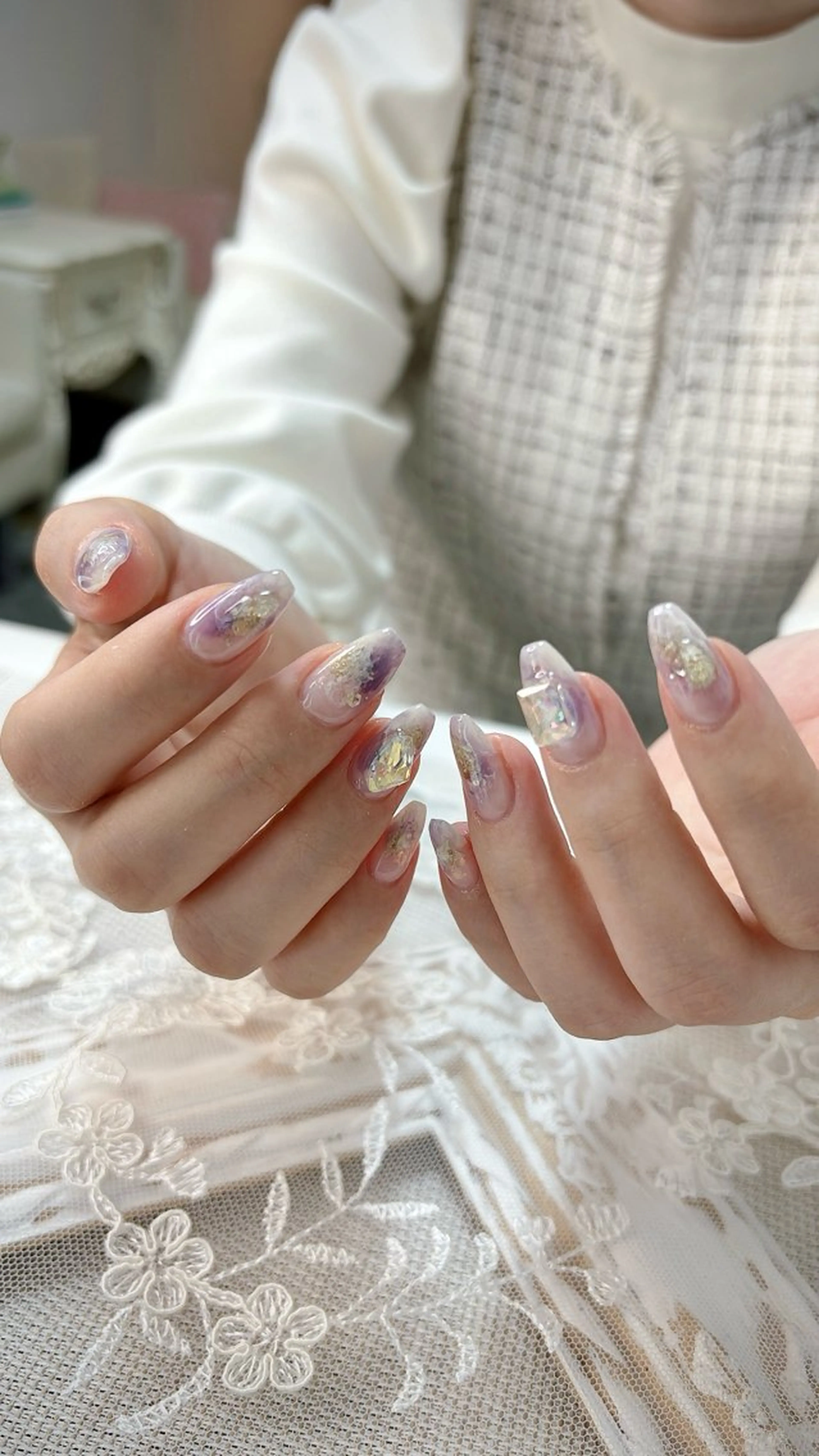 ネイル ネイルサロンD&D所属・劉 丹丹のネイルデザイン