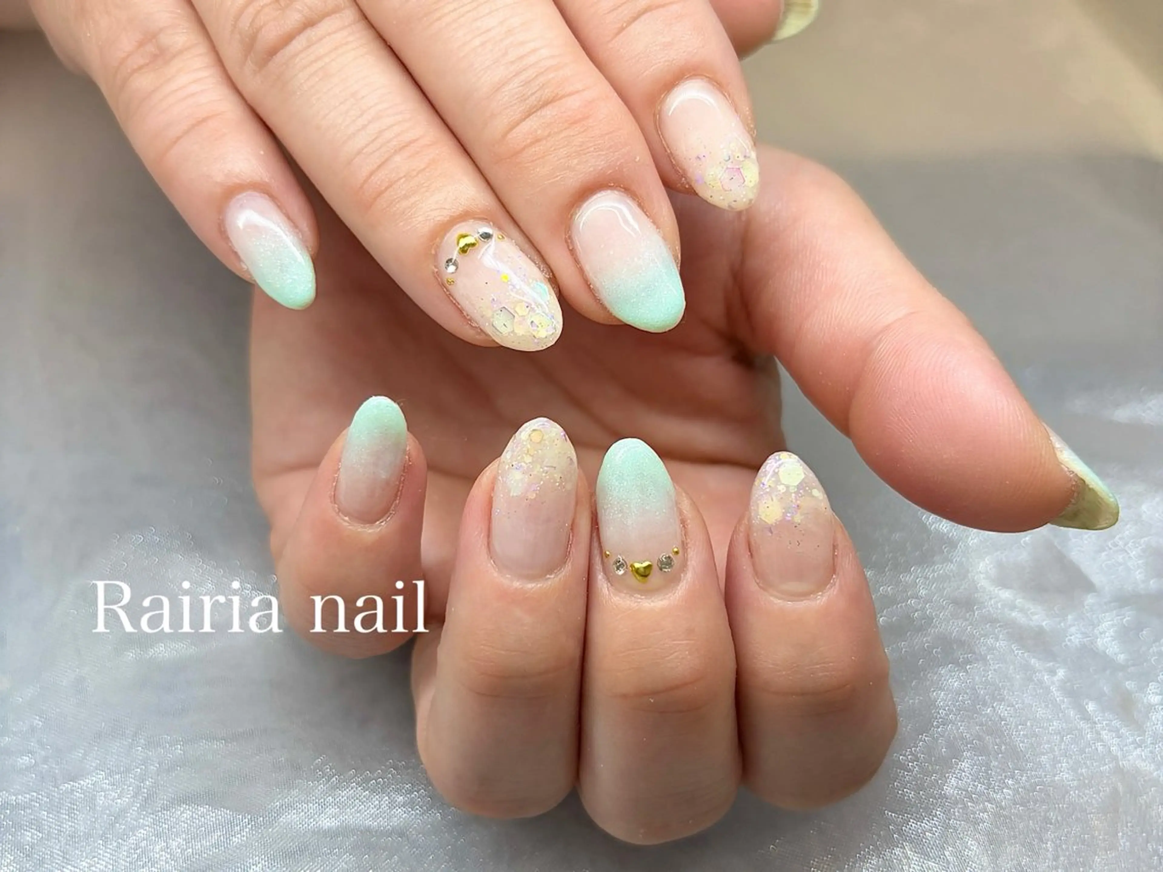 ネイル ハンドネイル Sato. Rairiaのネイルデザイン