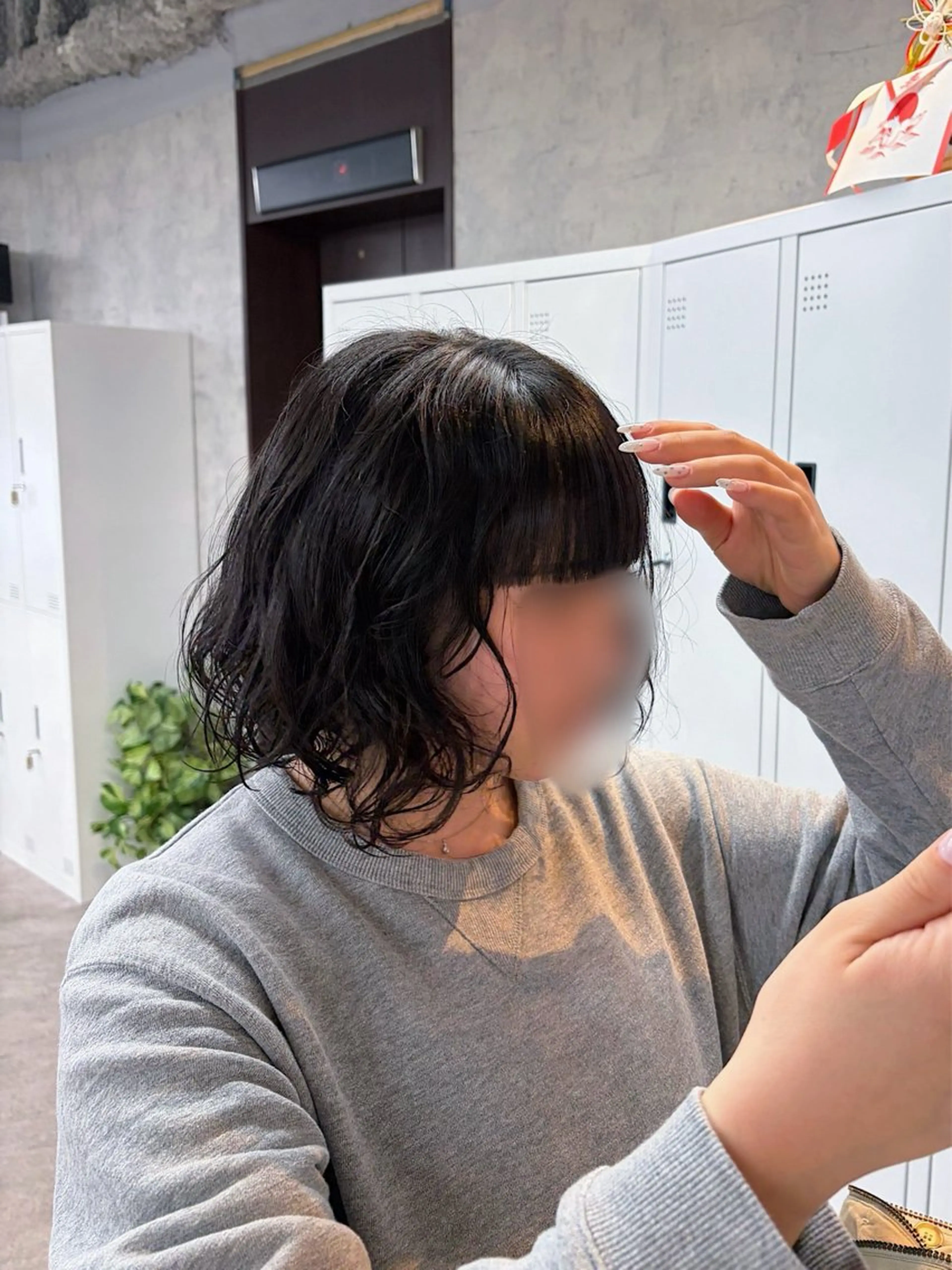 ミディアム パーマ limitみづき🌙 カラーのヘアスタイル