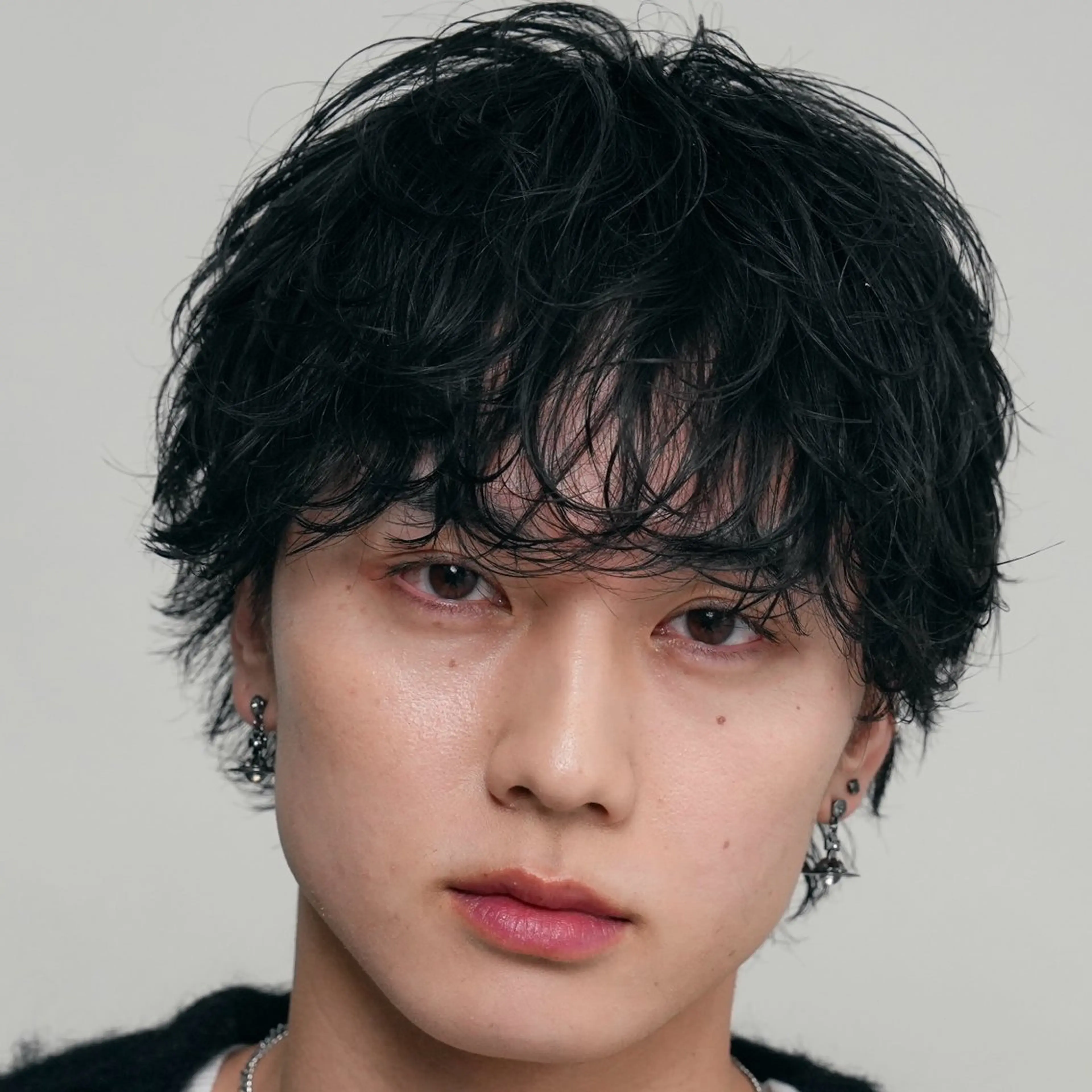 ショート パーマ メンズ カット パーマ 丸山 哲史のヘアスタイル