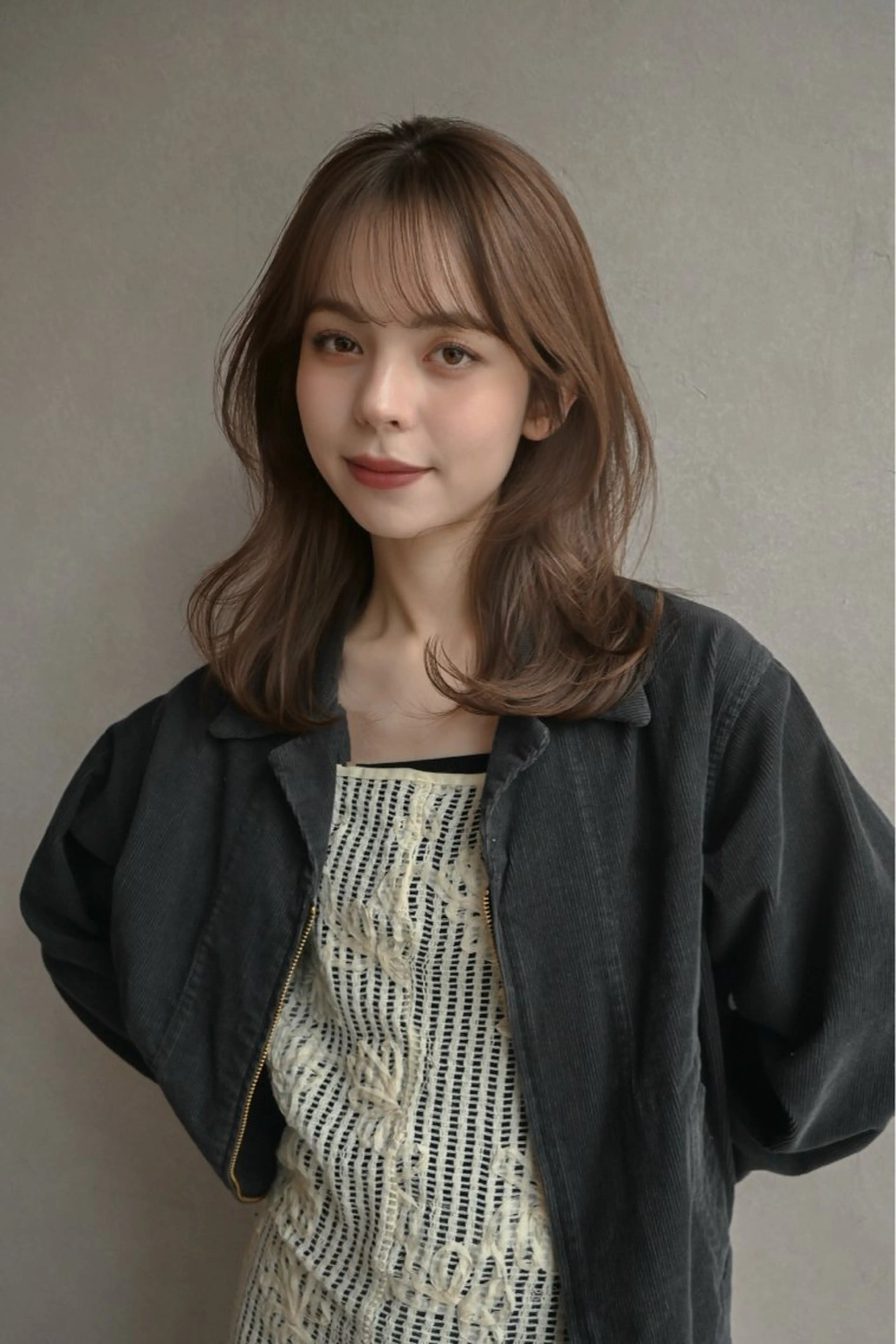 カラー aya / ニュアンスカラーのヘアスタイル