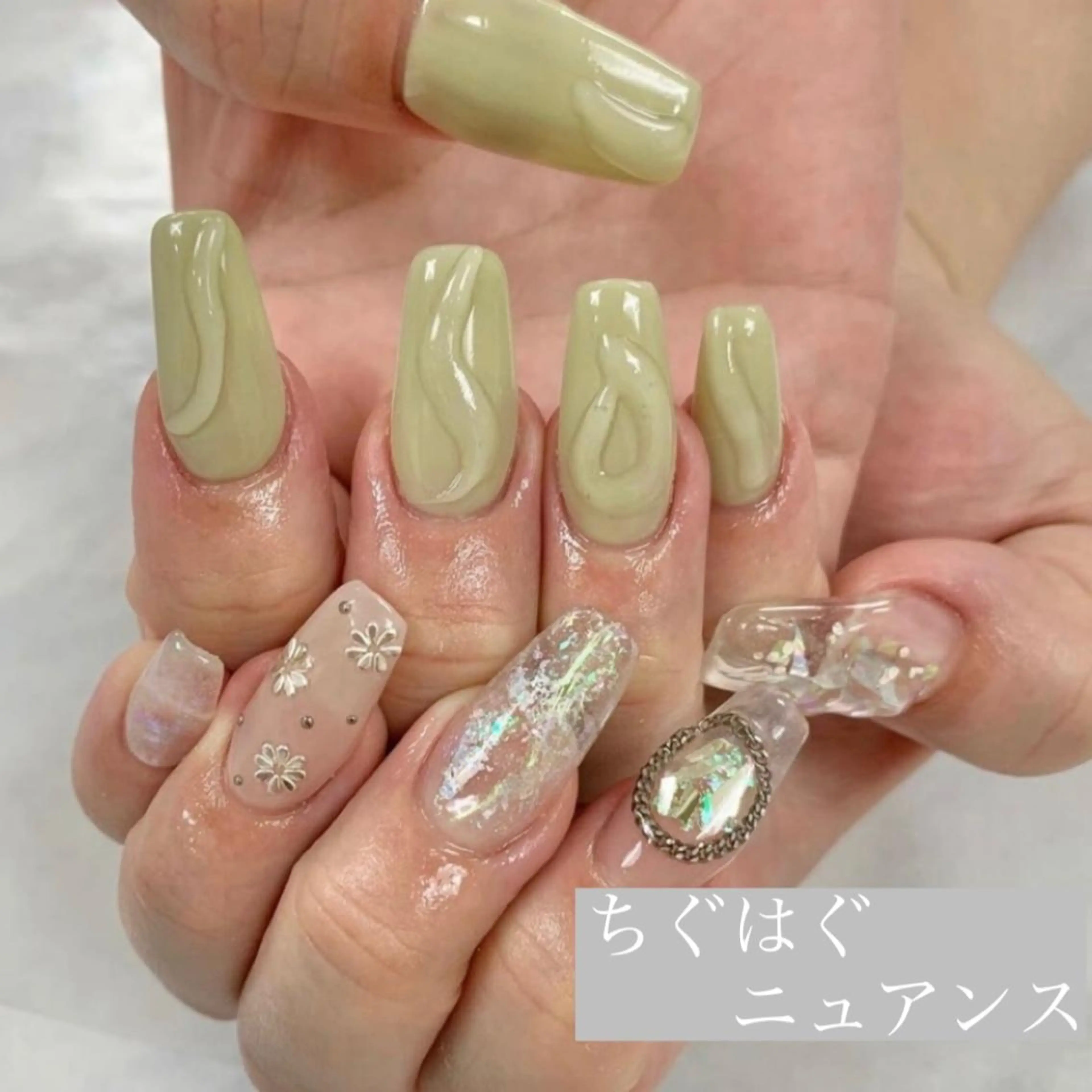 ネイル ジェルネイル 韓国ネイル ニュアンスネイル オフィスネイル パラジェル if nailのネイルデザイン