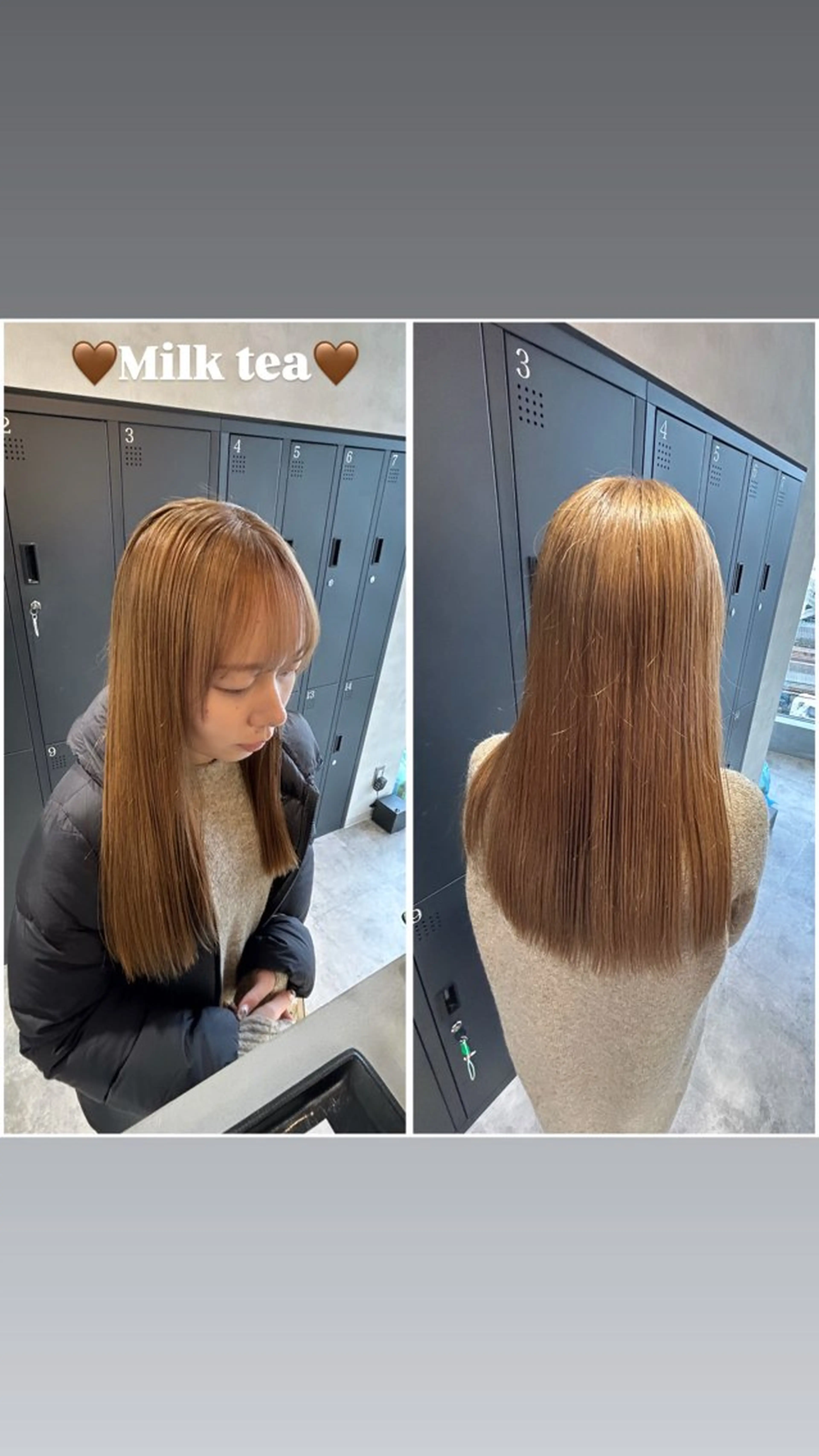 ロング カラー ベージュカラー ヘアカラー 茅ヶ崎/ハイトーン/ Ramuのヘアスタイル