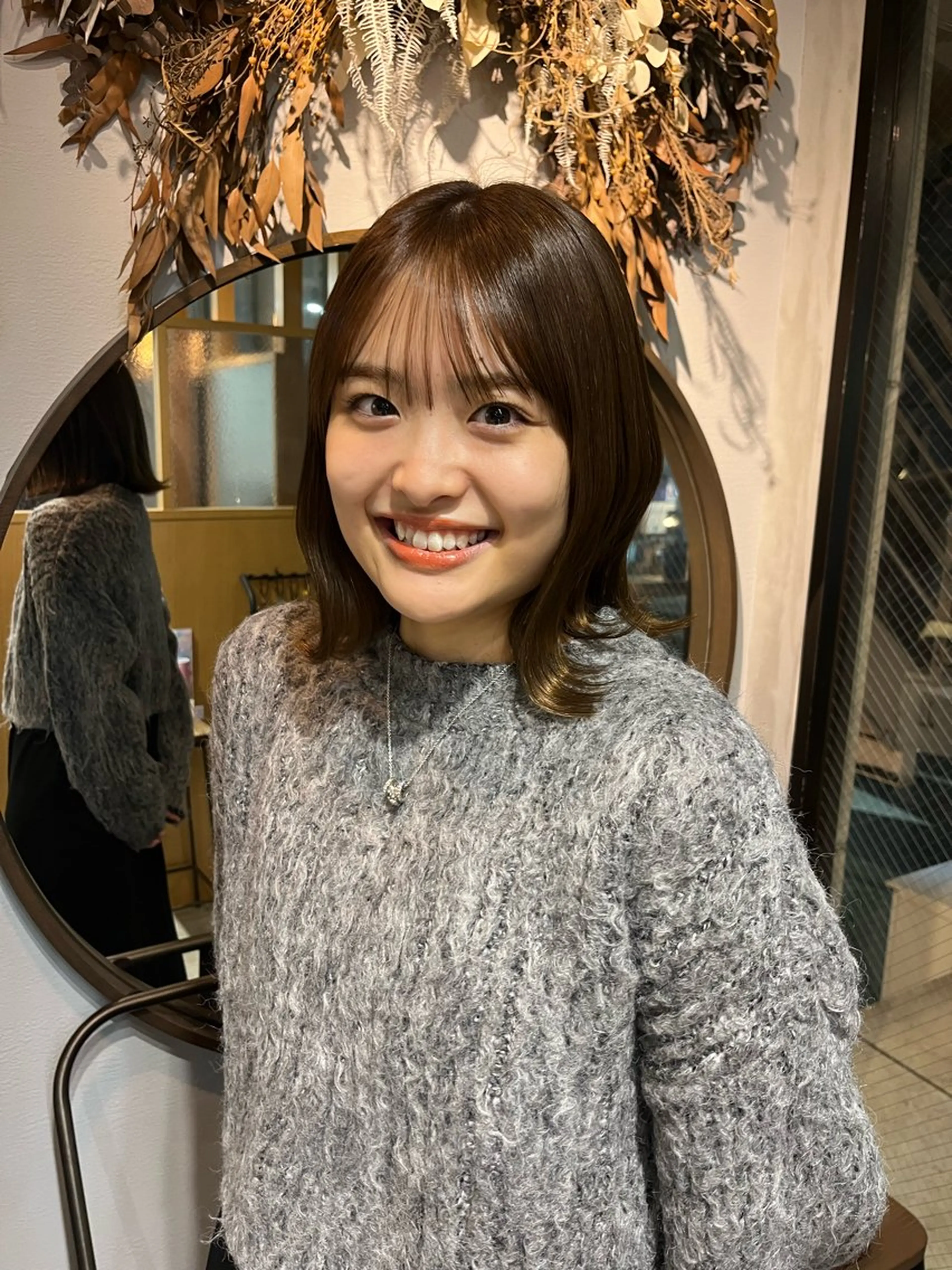 ミディアム 🤎透明感ツヤカラー Chinatsu🤎のヘアスタイル