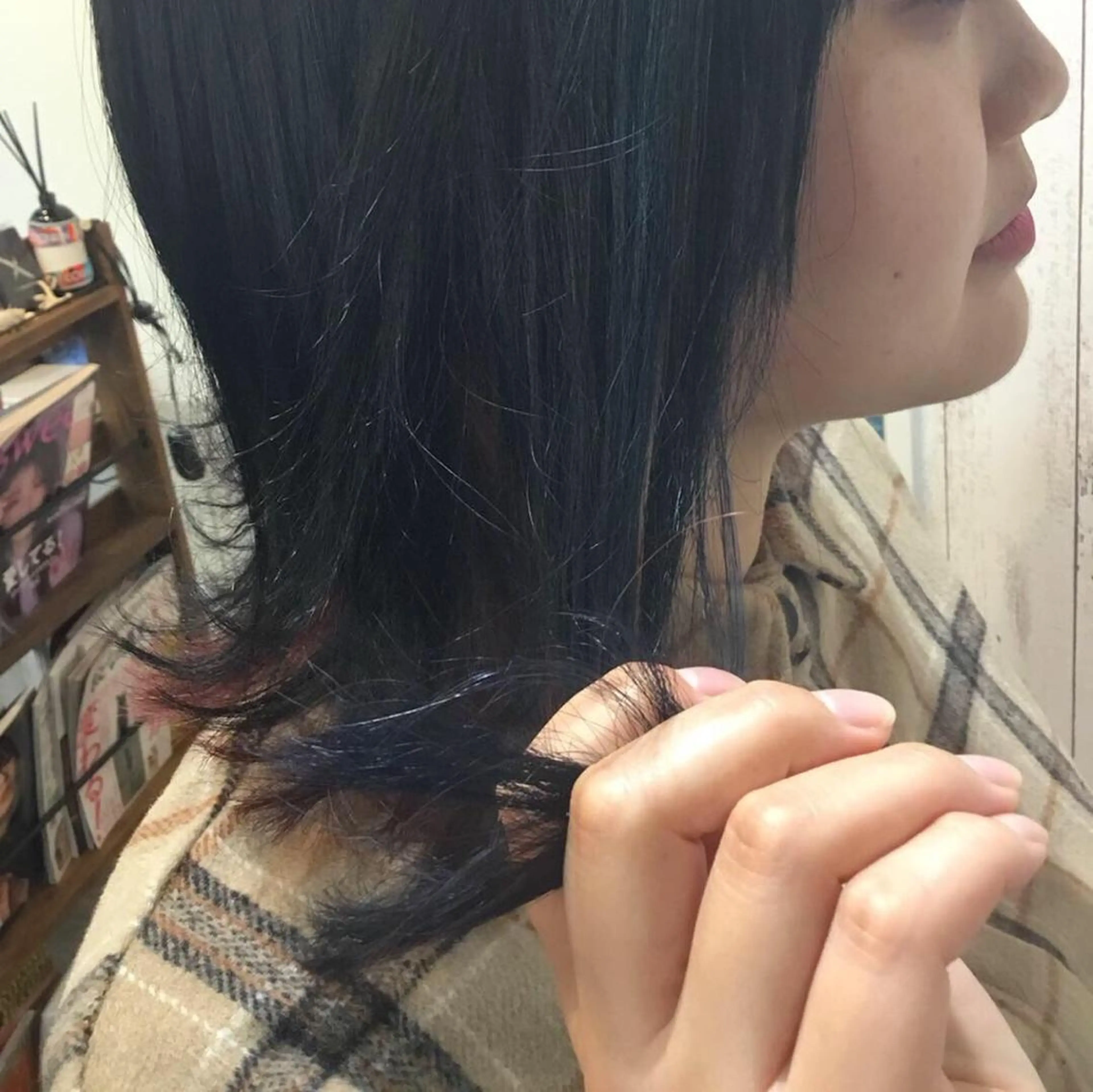 ミディアム カラー embrace エンブレイスのヘアスタイル