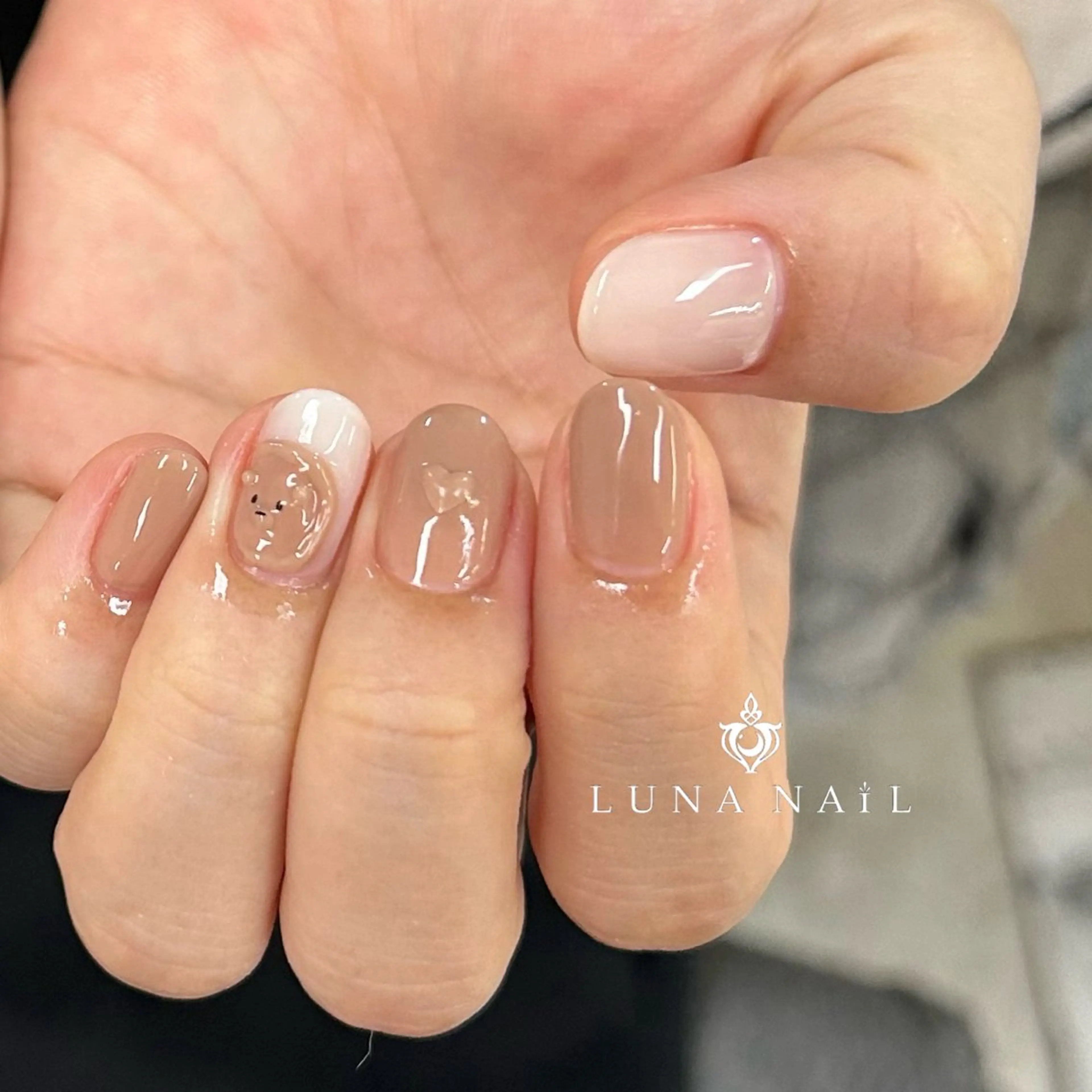 ネイル ハンドネイル アトリエ　ミモザ所属・いまむら あかりのネイルデザイン