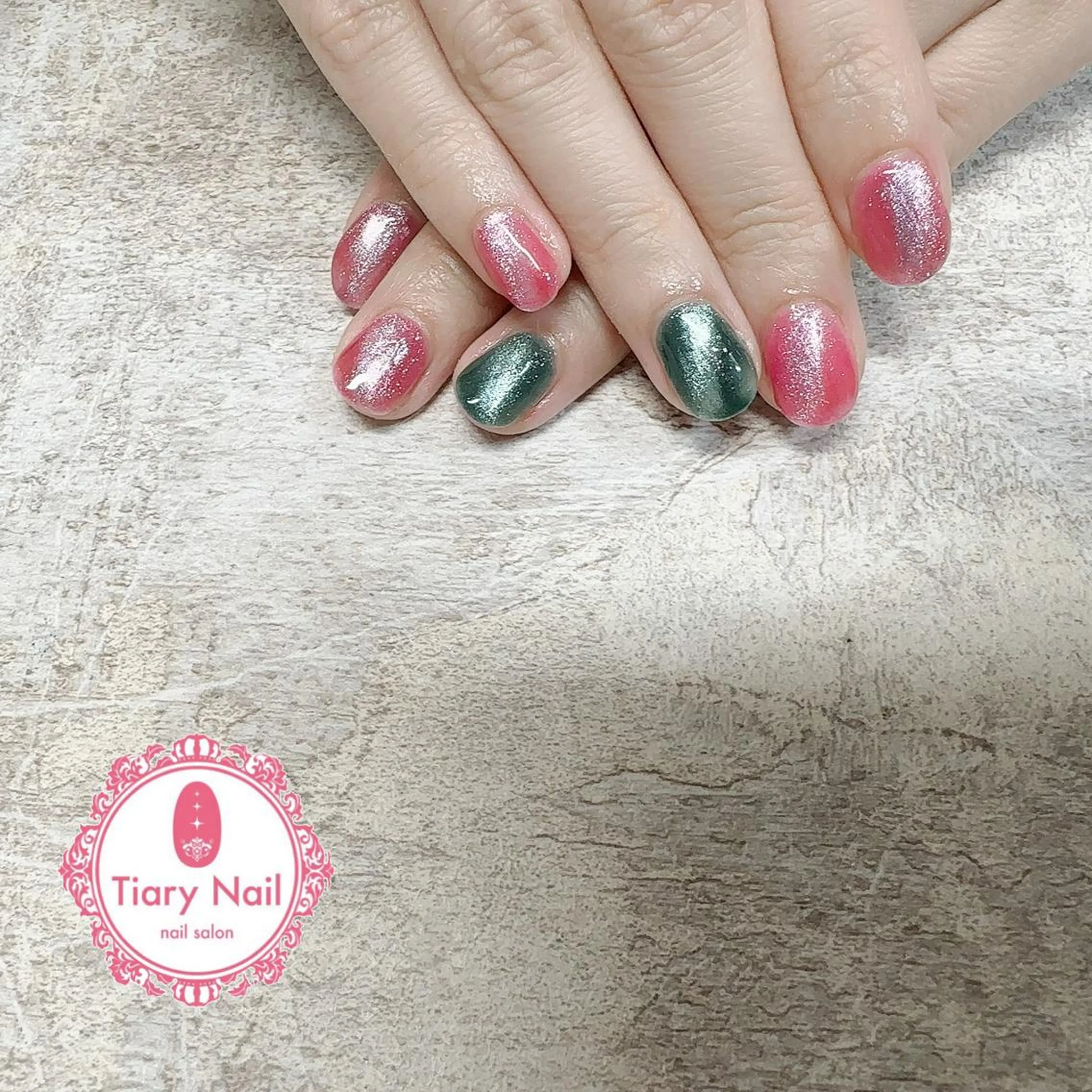 ネイル tiarynail K K🐼のネイルデザイン