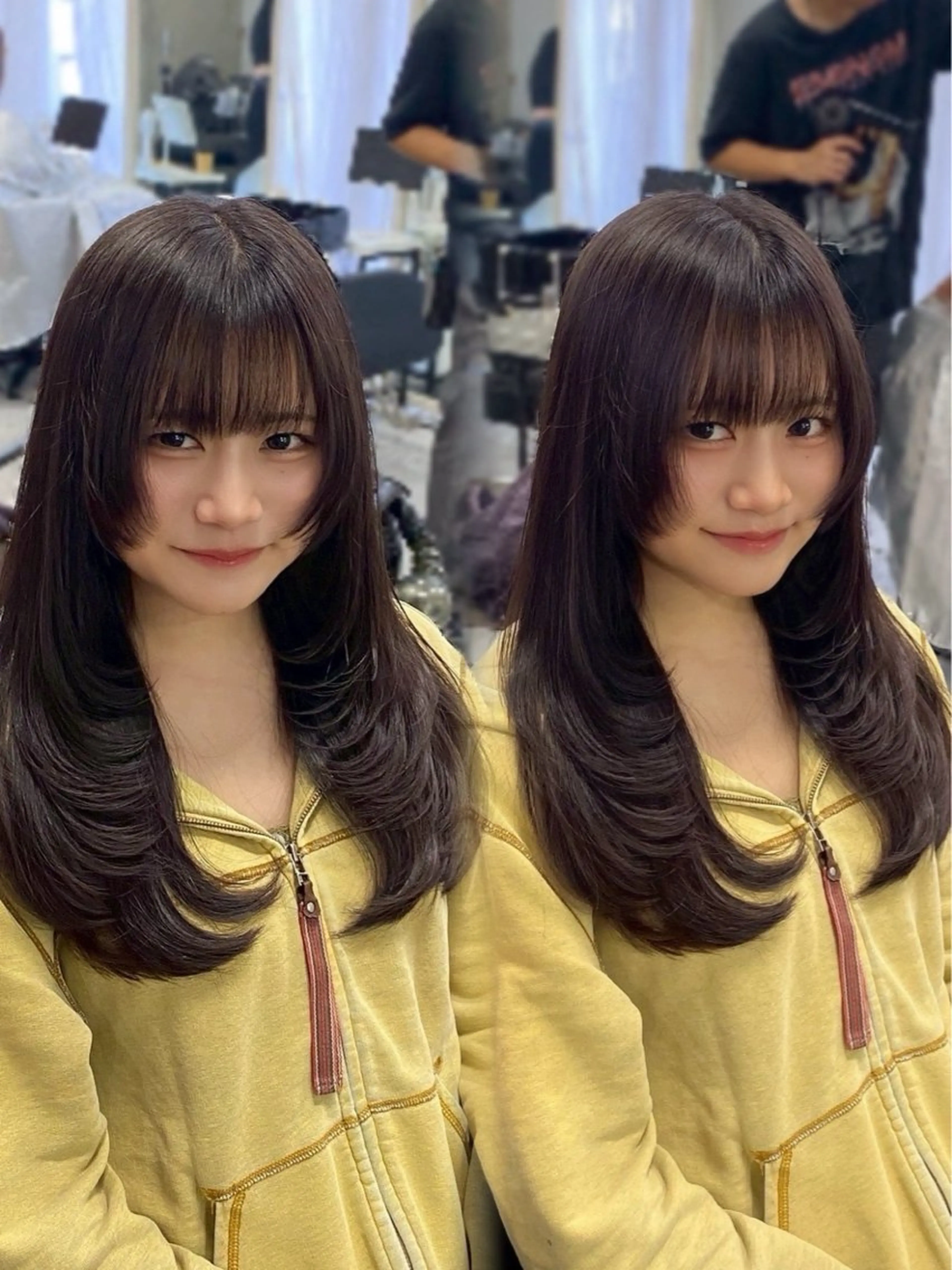 カラー ブリーチ 透明感カラー ダブルカラー ハイトーンカラー インナーカラー カット ヘアカラー トリートメント ‎XELM高崎‎‎‎ ‎‎🤍Kyoka‎のヘアスタイル