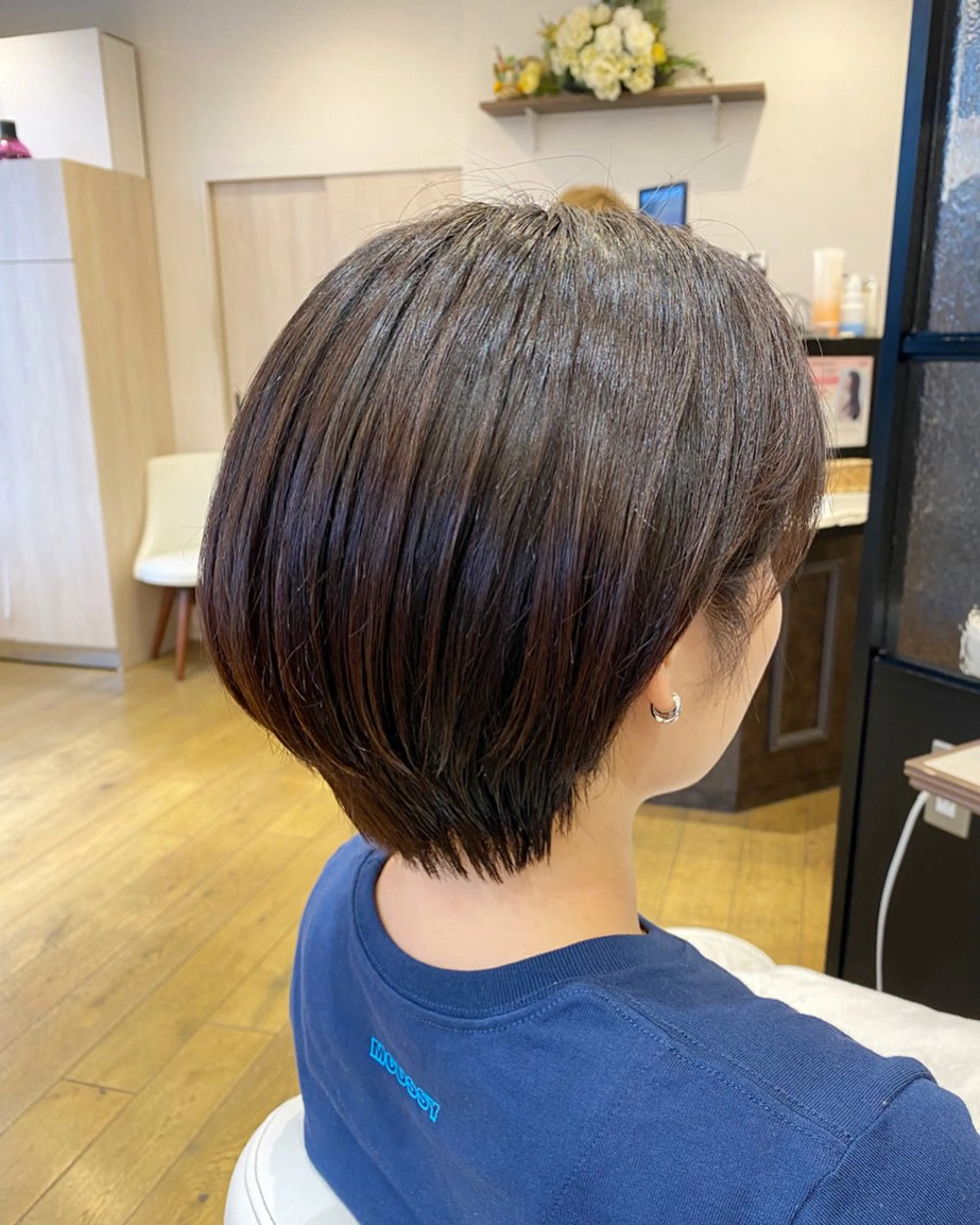 ショート ショートボブ ボブ ショートヘア 艶感🫧透明感カラー YUKARIのヘアスタイル