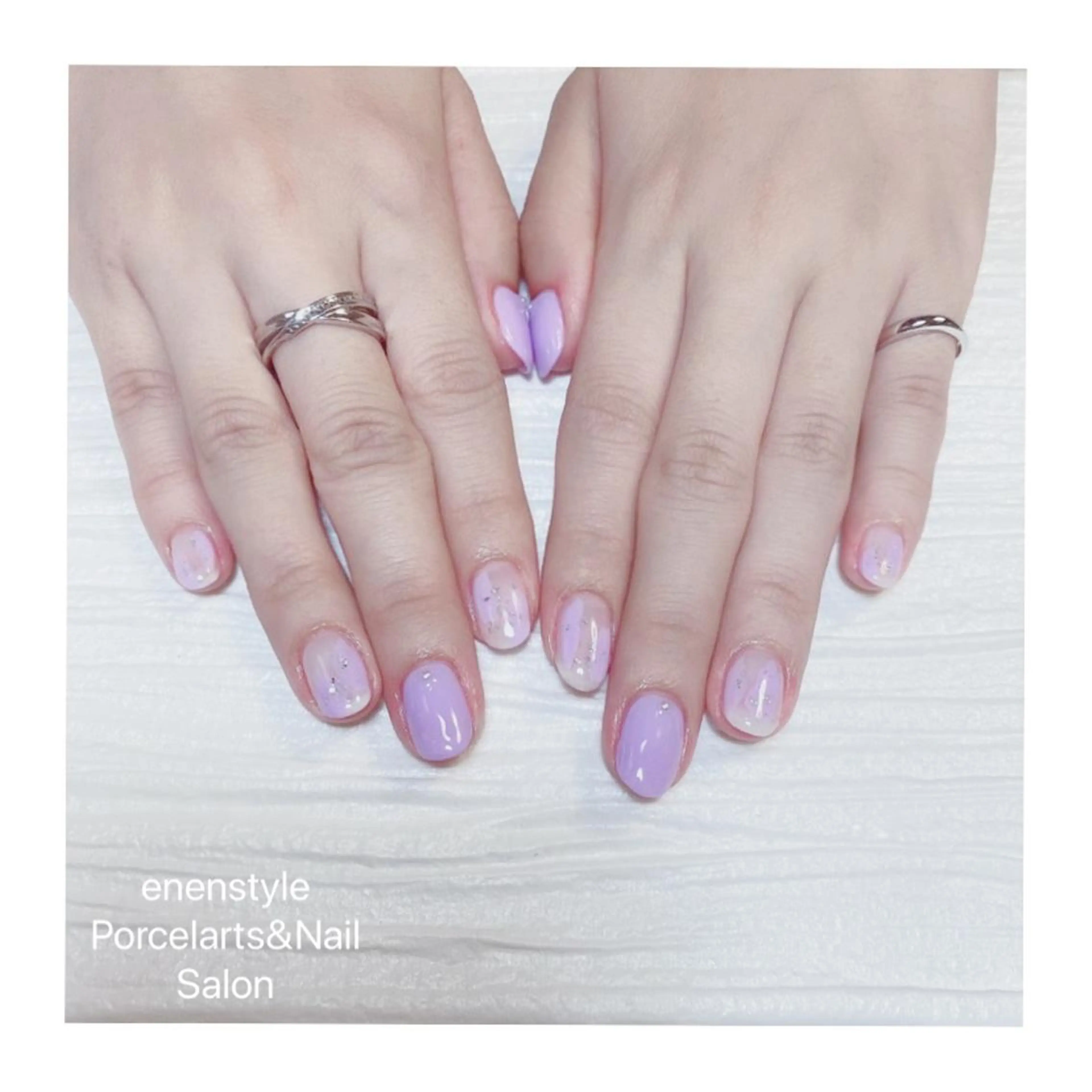 ショート ネイル ハンドネイル 👑enen style👑のネイルデザイン