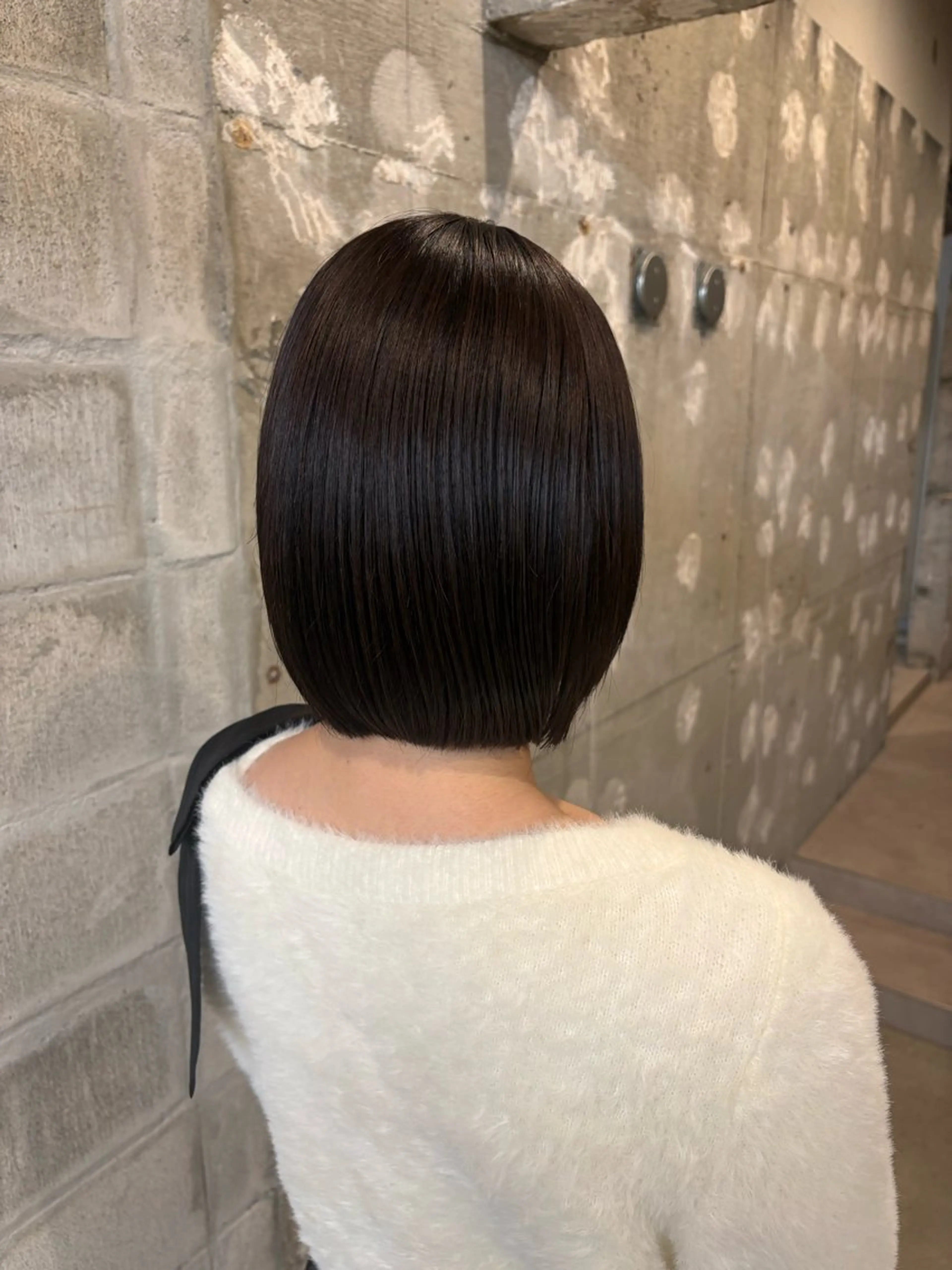 ショート カラー ブラウンカラー チョコレートブラウン ナナ/ fitのヘアスタイル