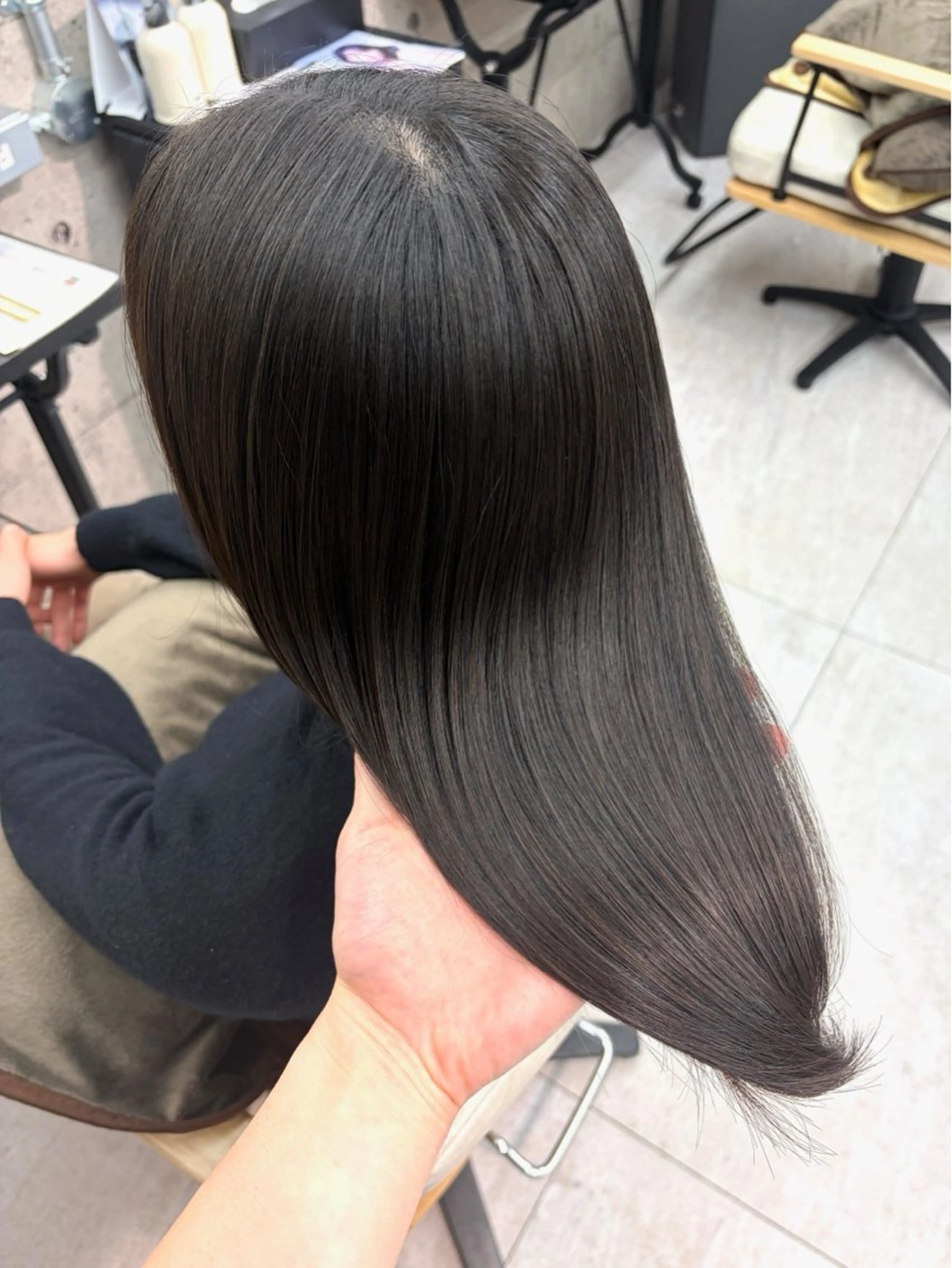 ロング カラー パーマ カット 縮毛矯正 トリートメント 🌸東中野/髪質改善 美髪矯正/櫻井🌸のヘアスタイル