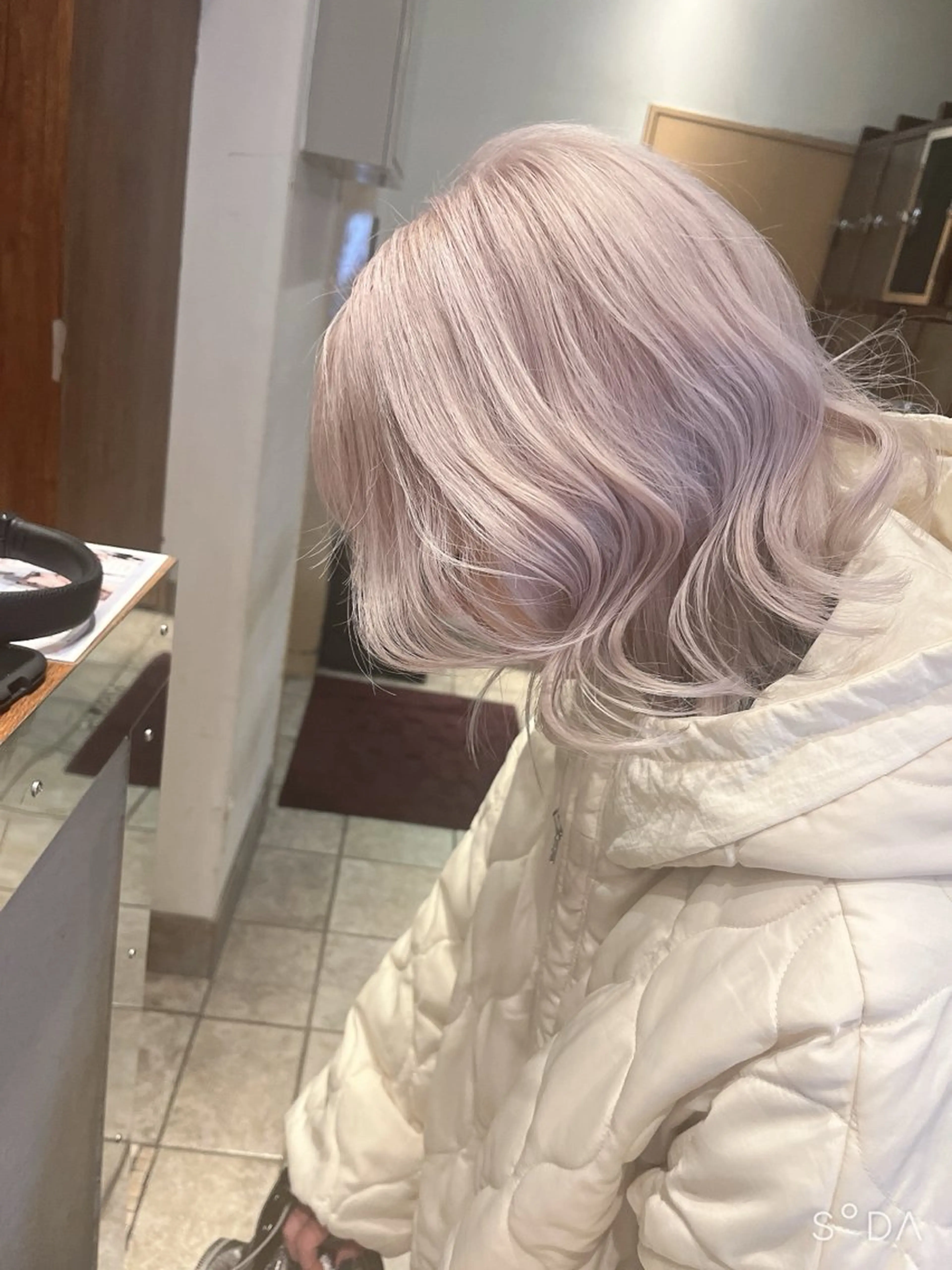 ミディアム カラー 逢坂 智也のヘアスタイル