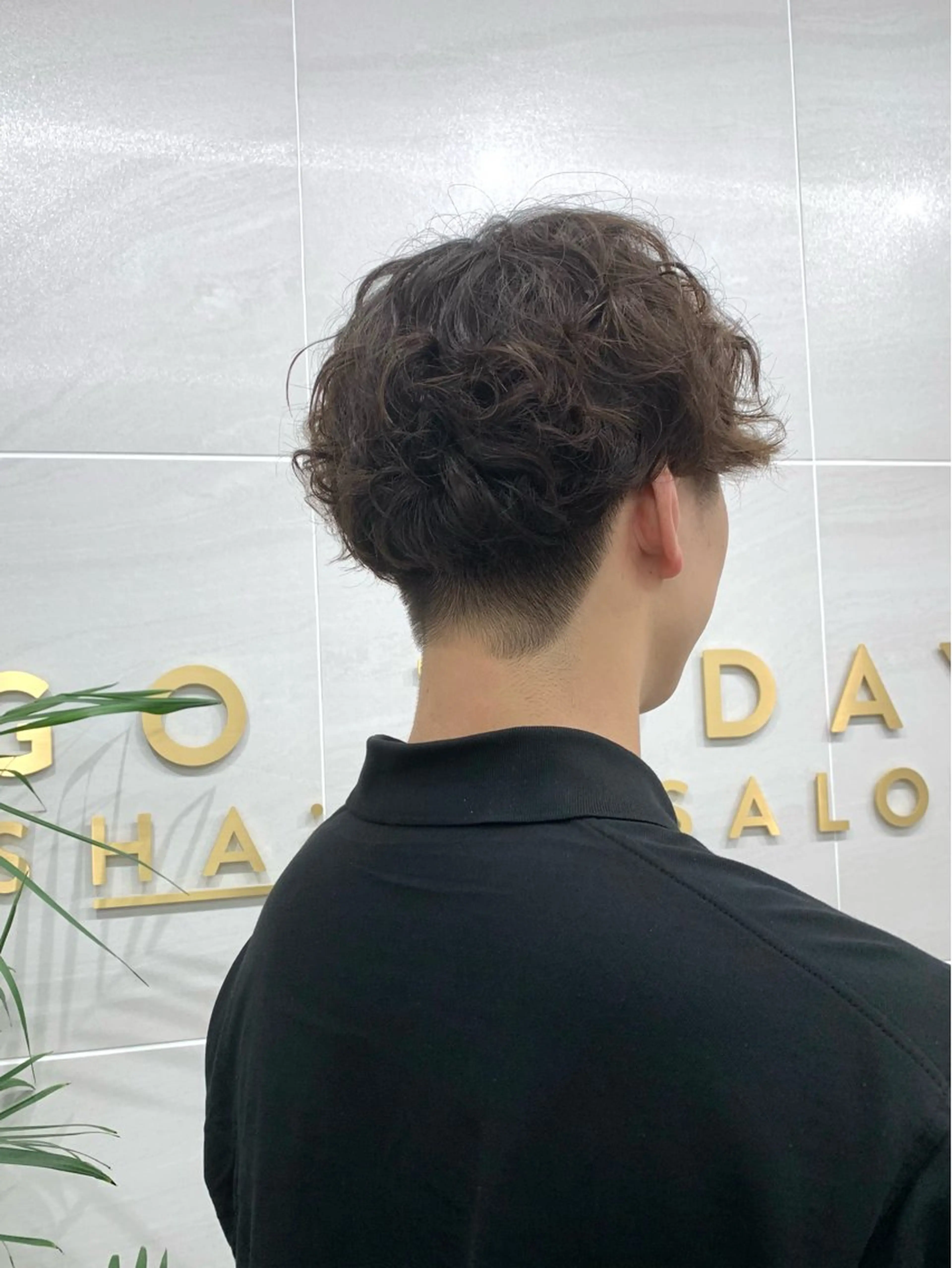 メンズ カット パーマ トリートメント 本格ヘッドスパ🌿 ×ヘア　佐藤のヘアスタイル