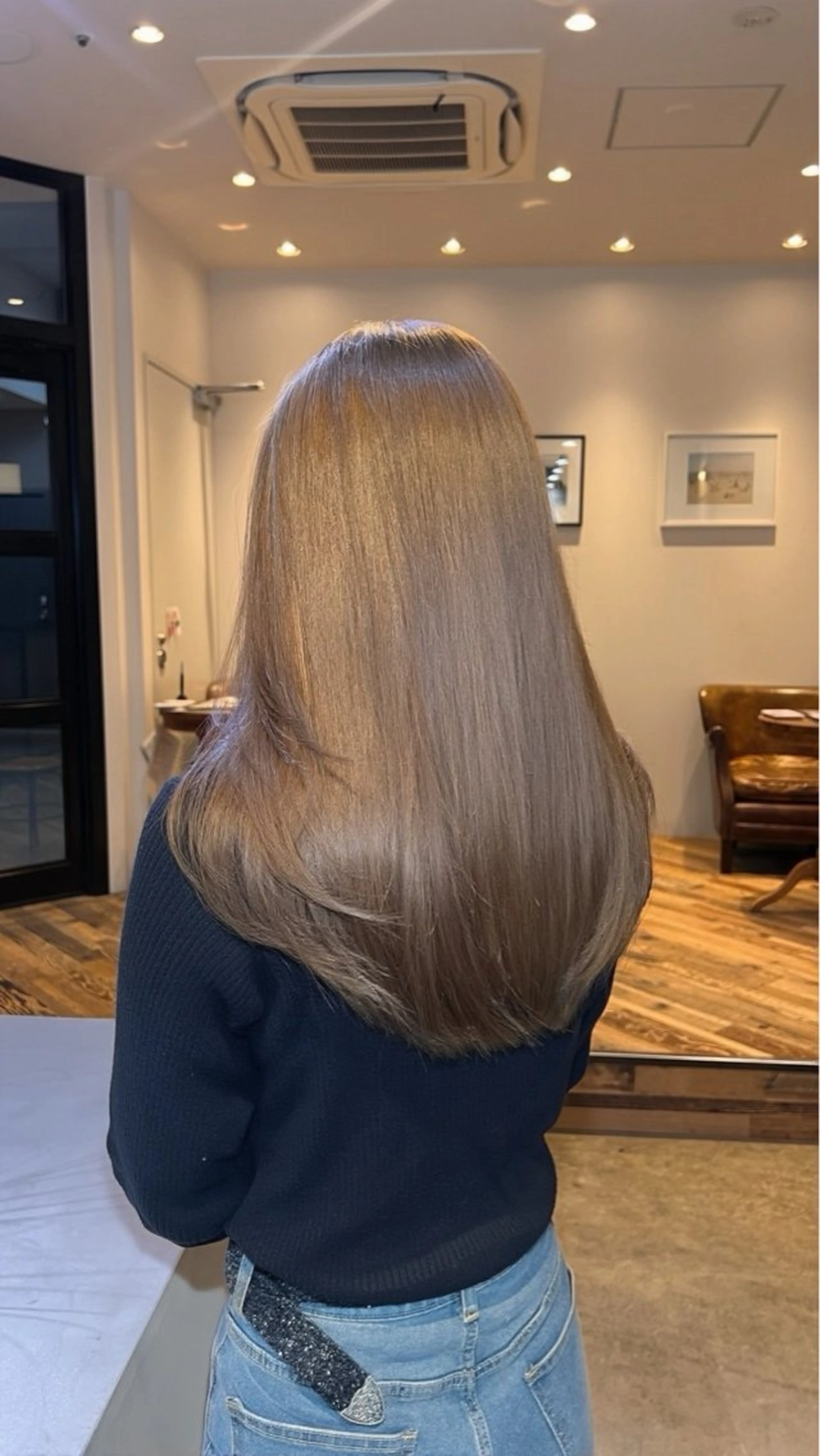 ロング カラー 似合わせスタイル / ナナミのヘアスタイル