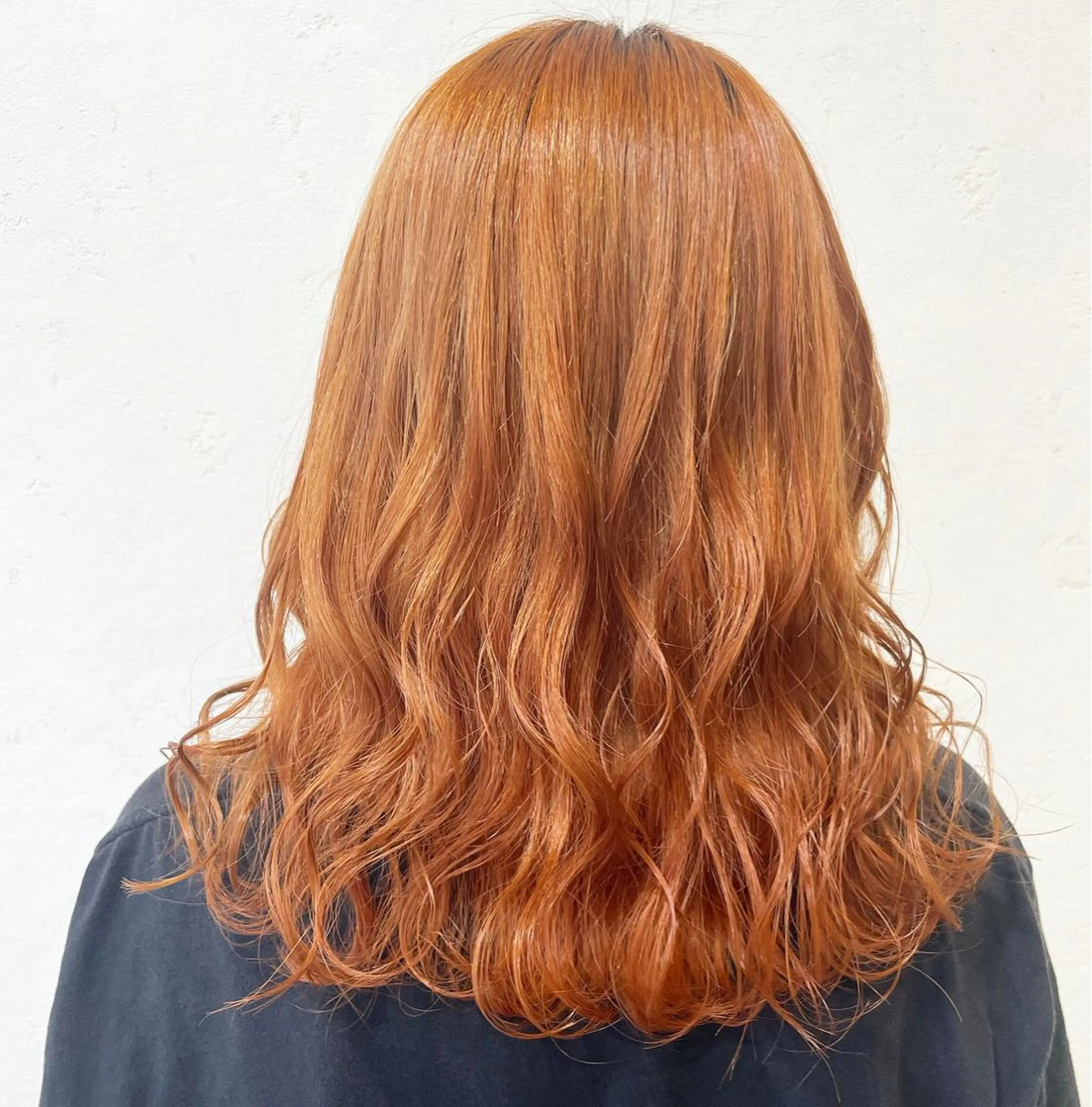 ミディアム 齋藤 結愛のヘアスタイル