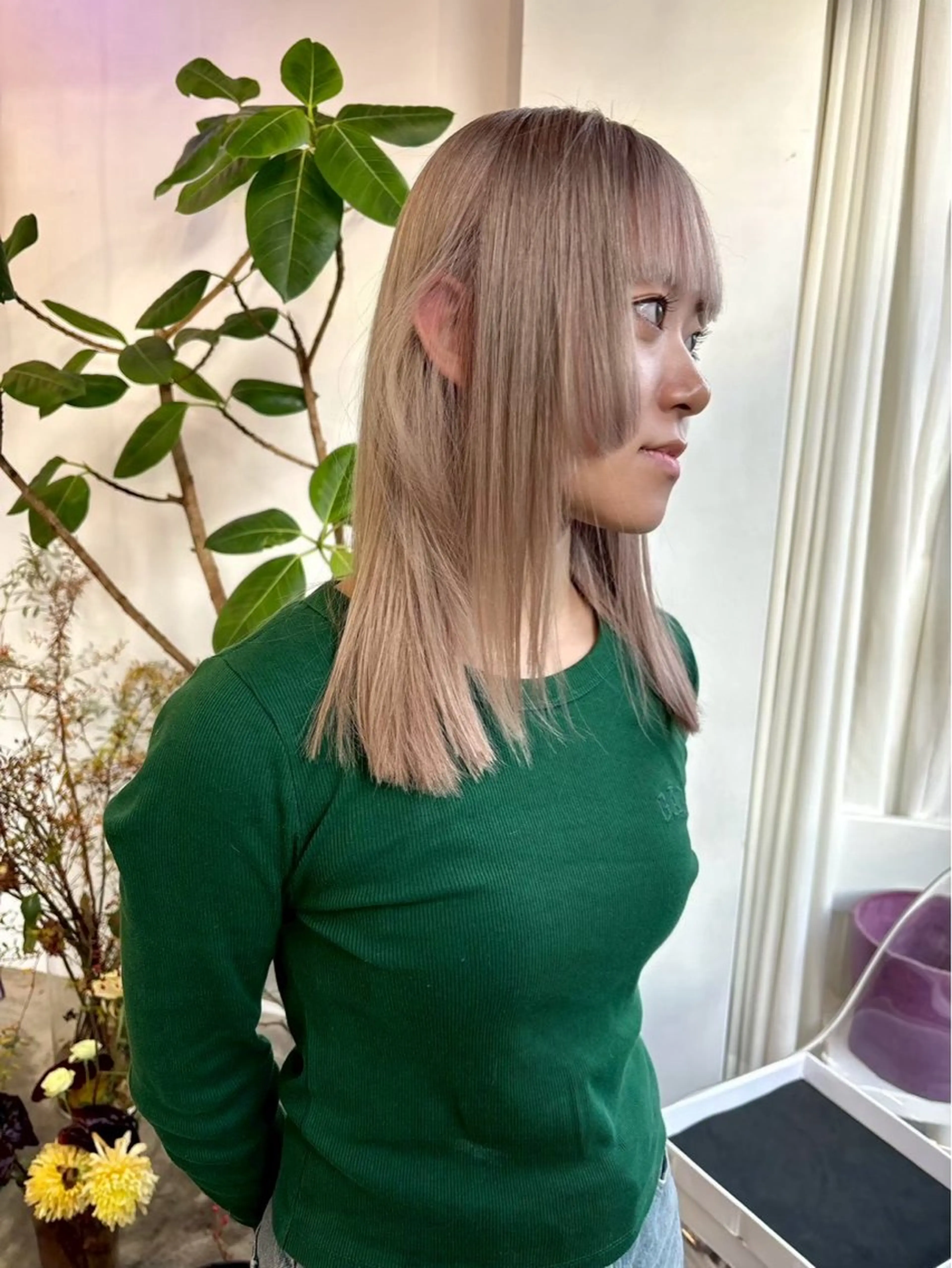 カラー ness kouのヘアスタイル