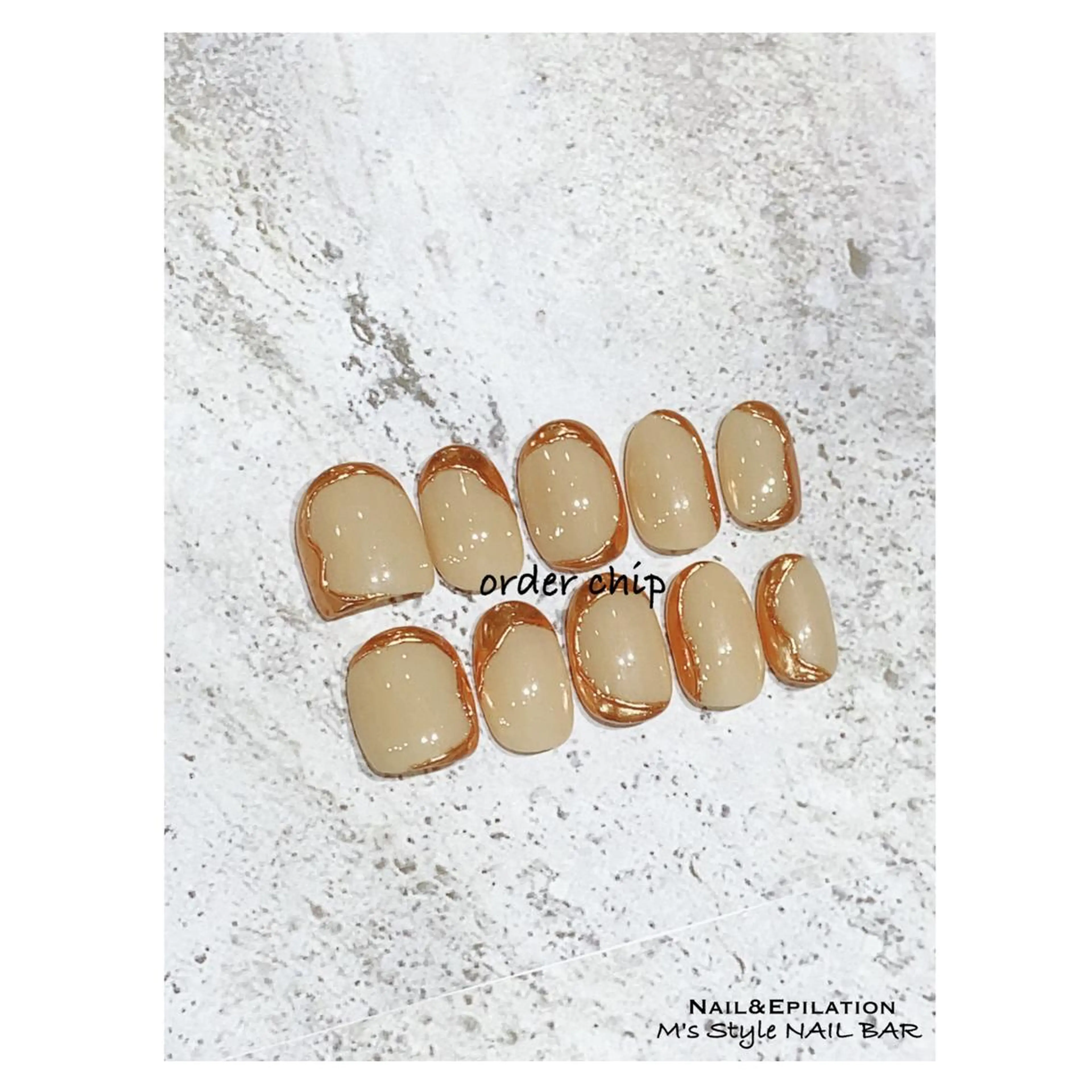 ネイル 成人式 入学式 長さ出し フットネイル フレンチネイル ハンドネイル M's Style NAIL BARのネイルデザイン