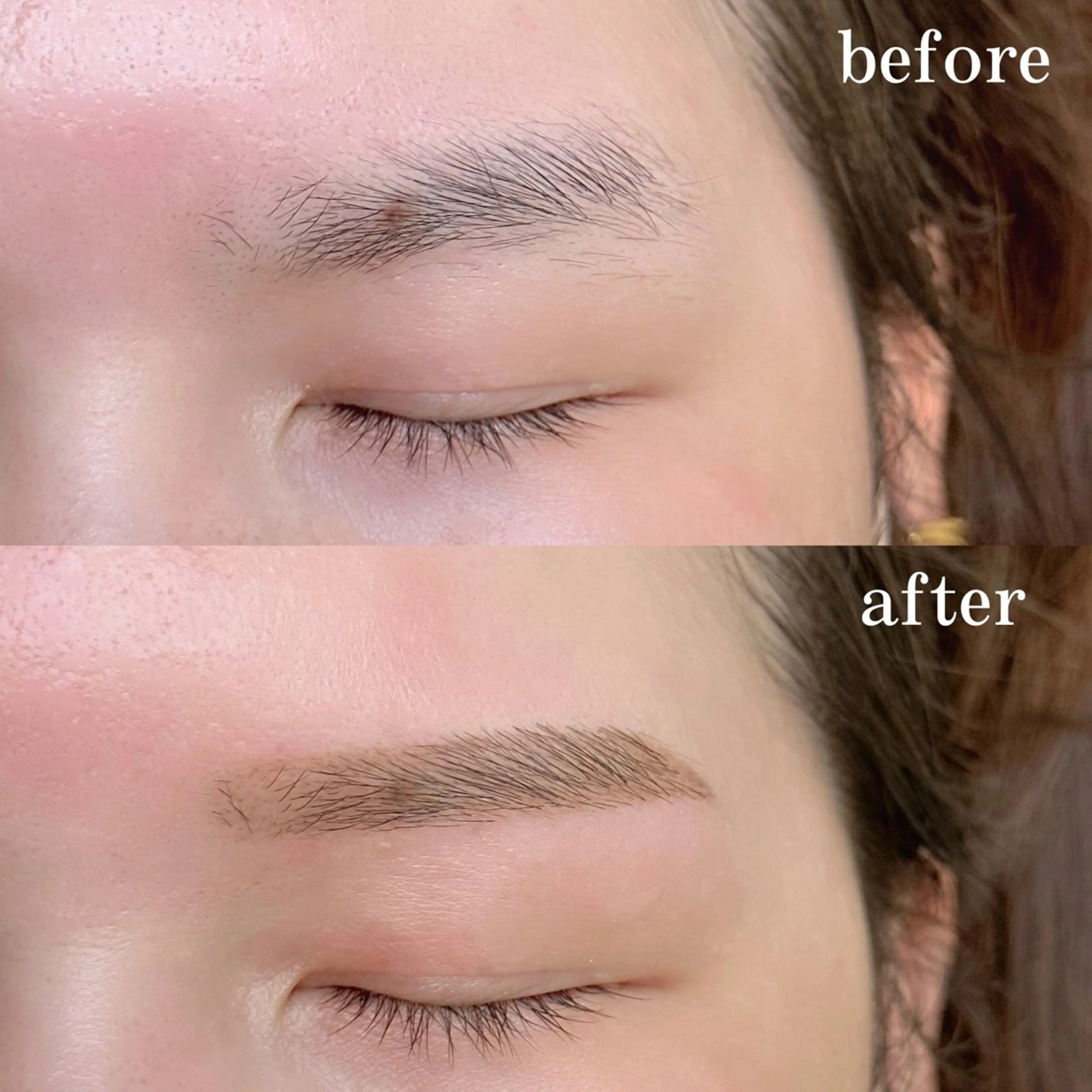 アイブロウ 眉カラー ハリウッドブロウリフト ワックス脱毛 眉カット Neo店長🌿 KOTONO🌿のマツエク・マツパデザイン