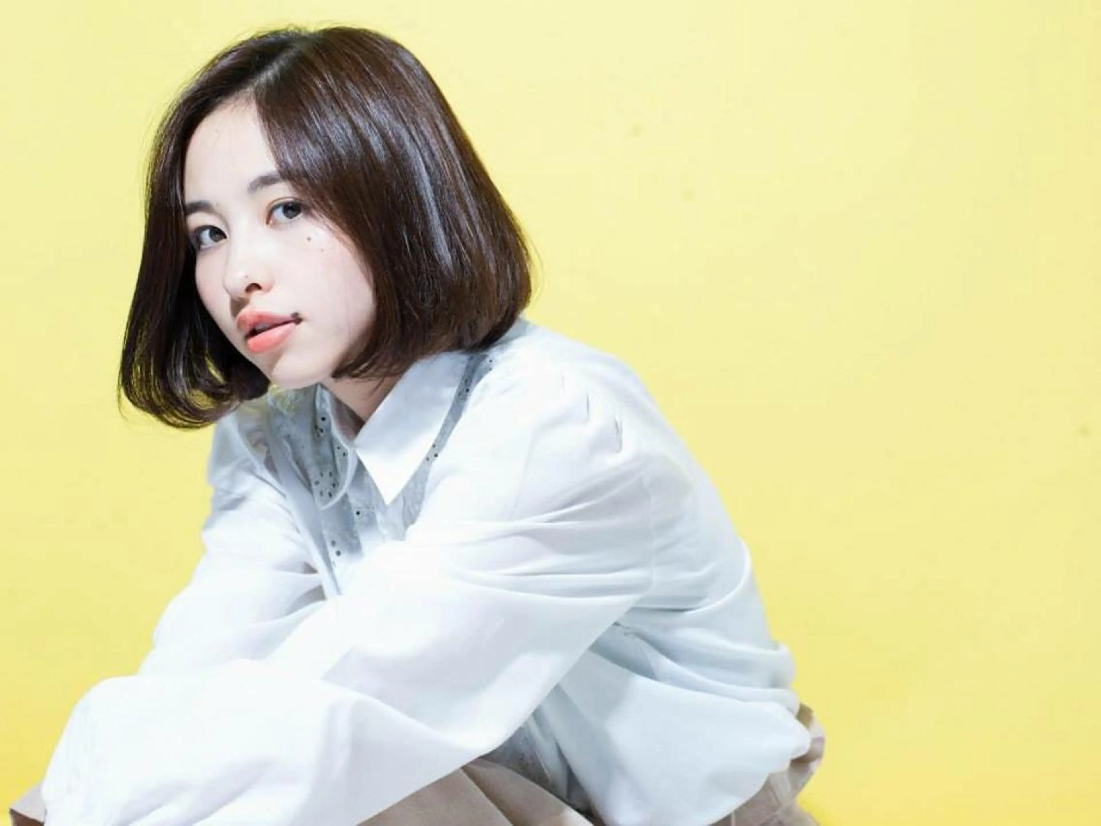 ミディアム カラー 内藤 達也のヘアスタイル