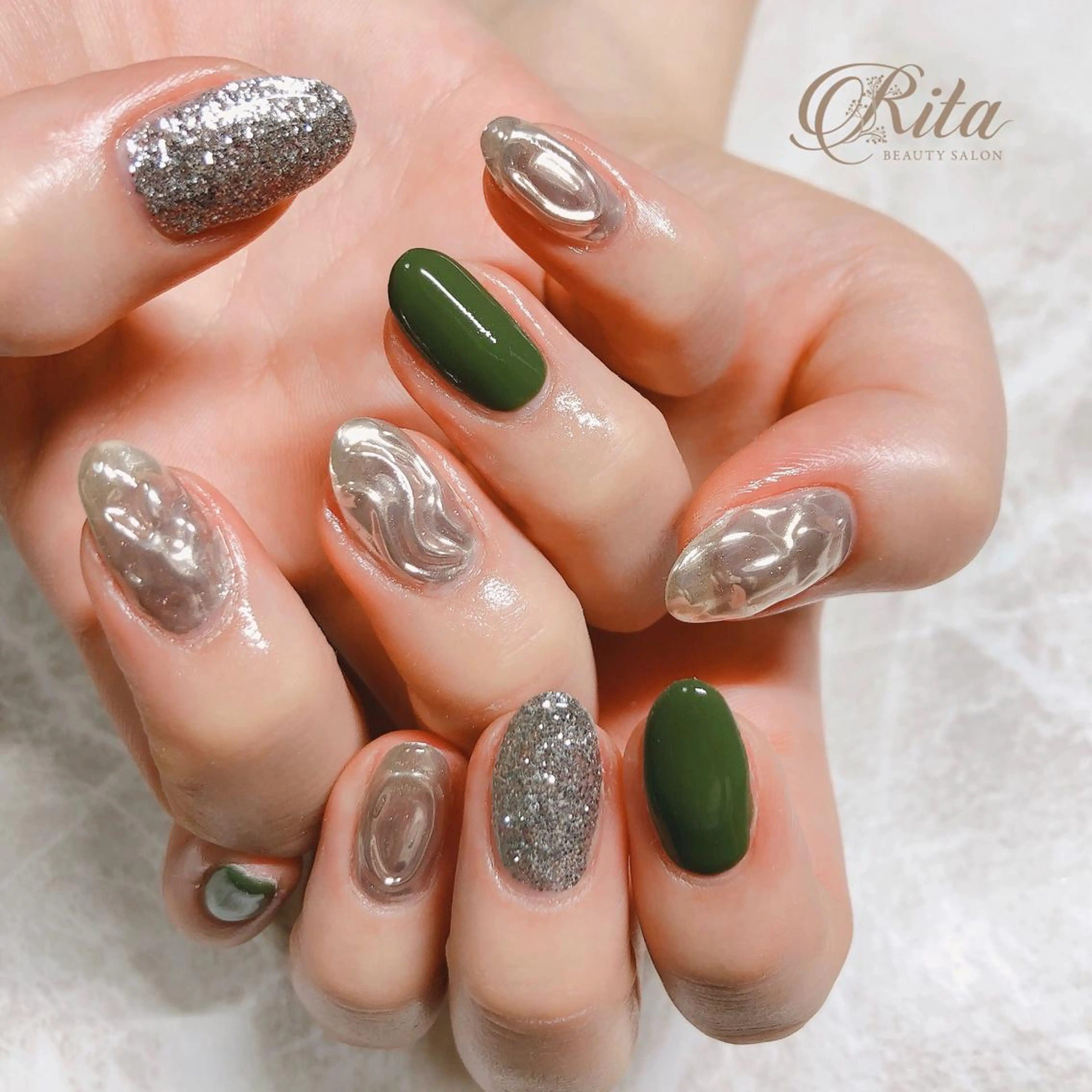 ネイル Rio 𓍼のネイルデザイン