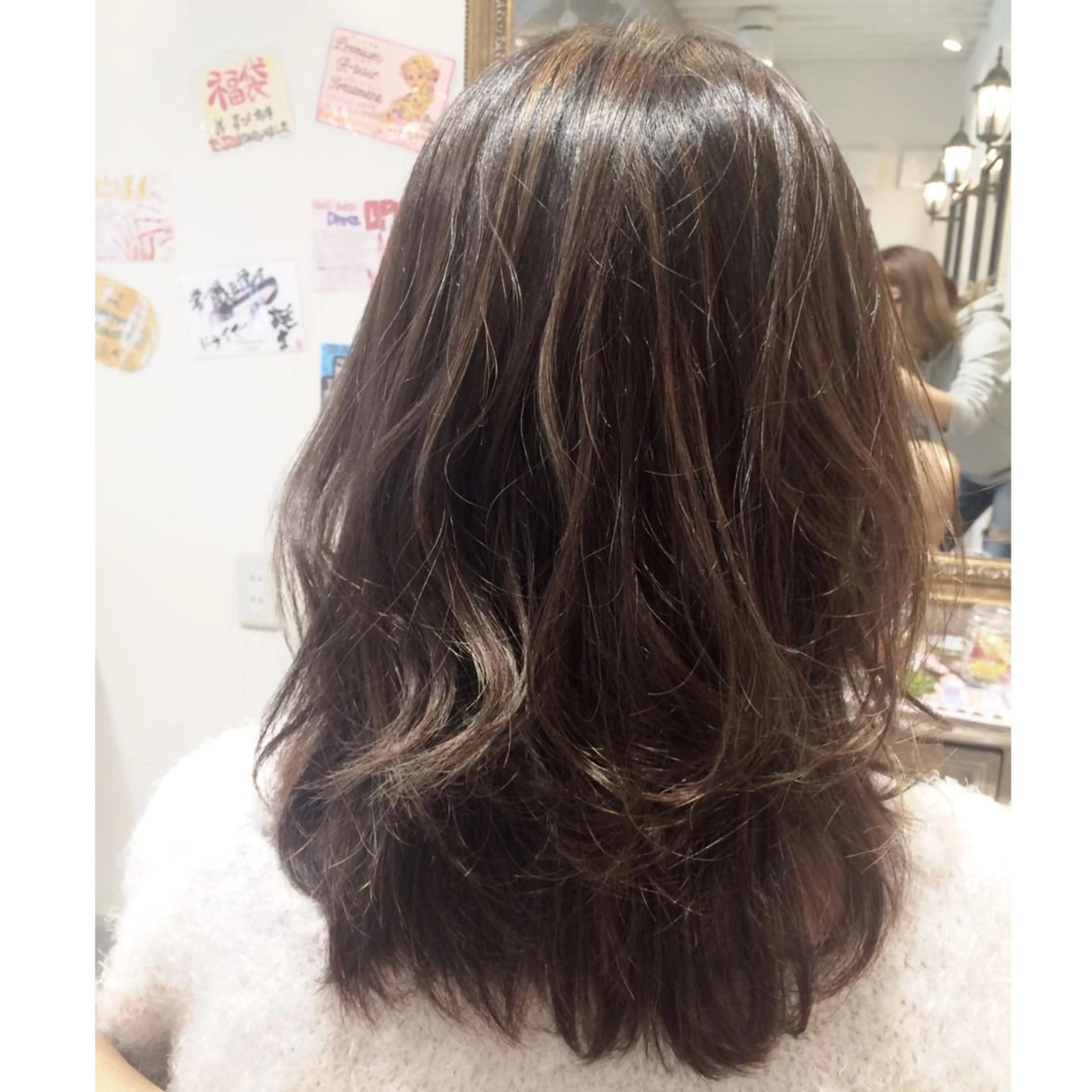 ショート ミディアム セミロング ロング カラー パーマ ヘアアレンジ 韓国♡ハイライト ♡YURIのヘアスタイル