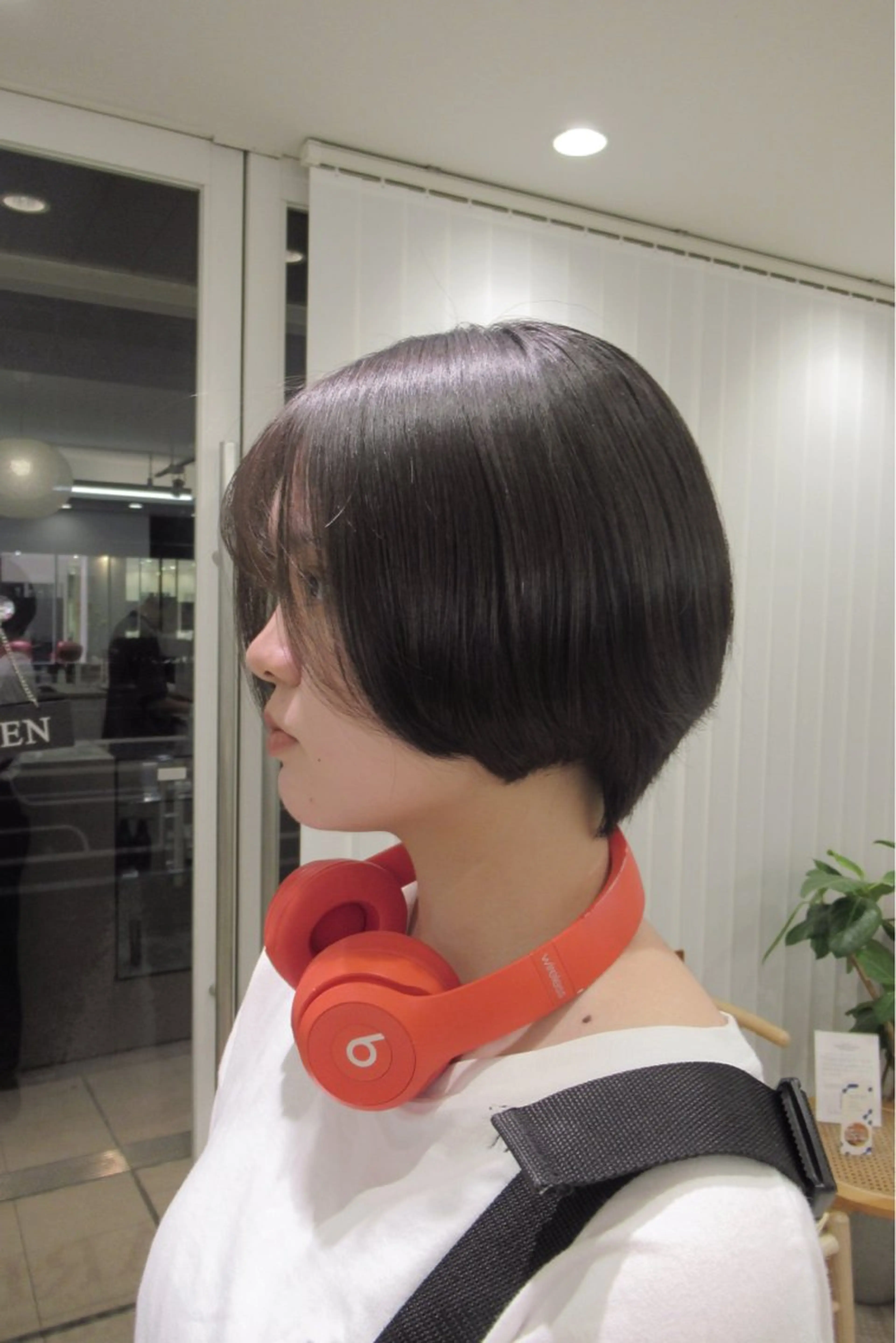 ショート カラー 艶カラー/透明感 /ヒグチアオイのヘアスタイル