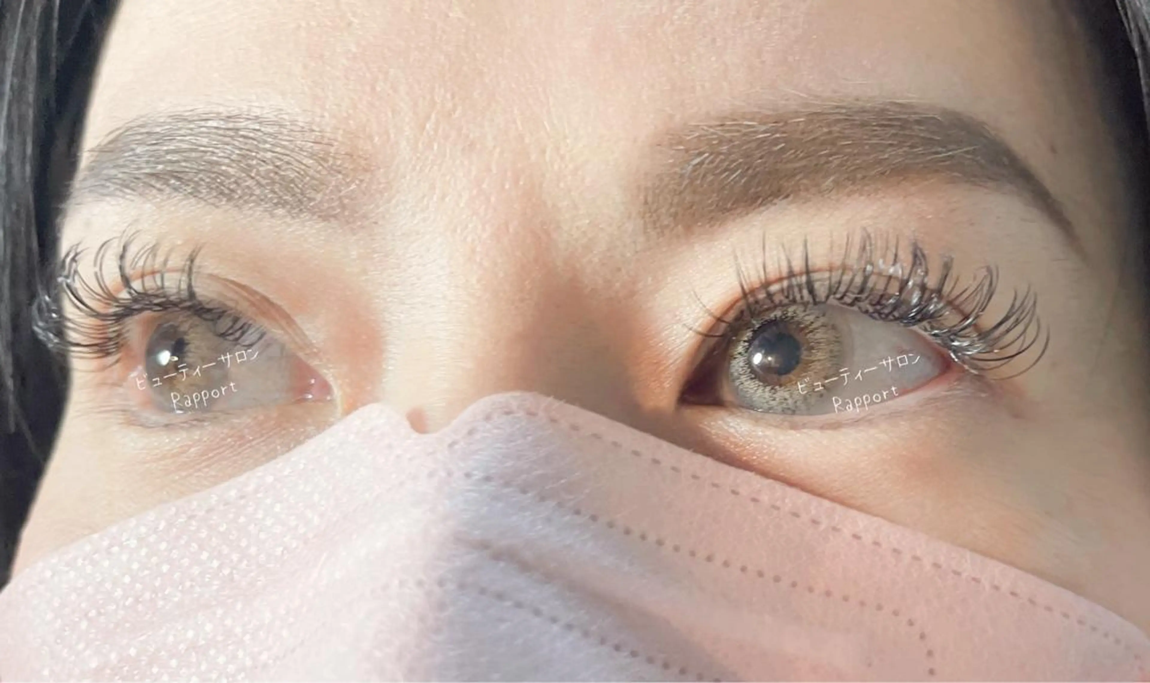 マツエク・マツパ CCカール Cカール 目尻長め ボリュームラッシュ マツエク ビューティーサロン✨ Rapport✨のマツエク・マツパデザイン