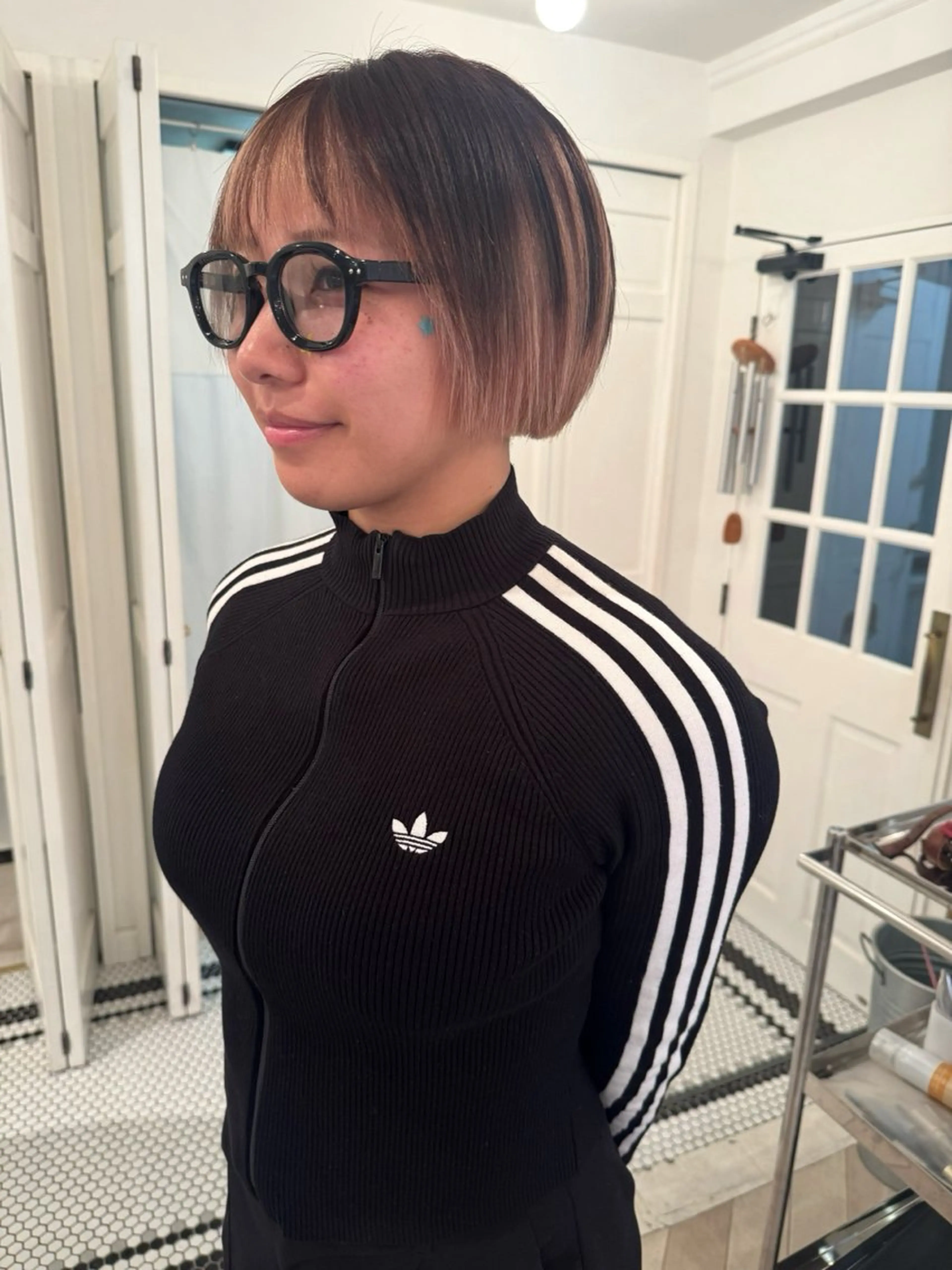 カラー ヘアカラー ブリーチカラー🎀 韓国風/寺門美優のヘアスタイル