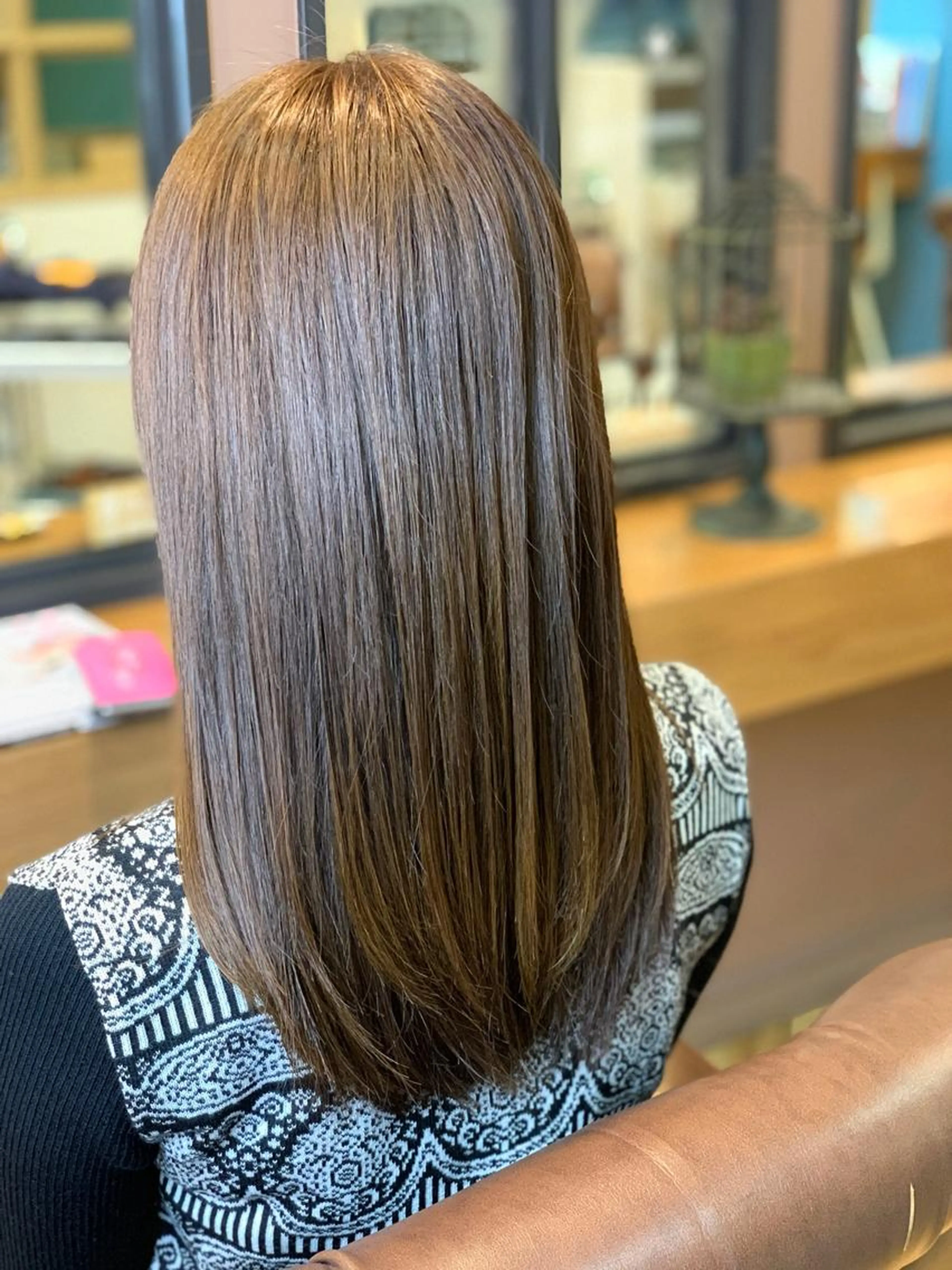 ナチュラル縮毛矯正＋カット＋4step Tr ケアプロ付の写真