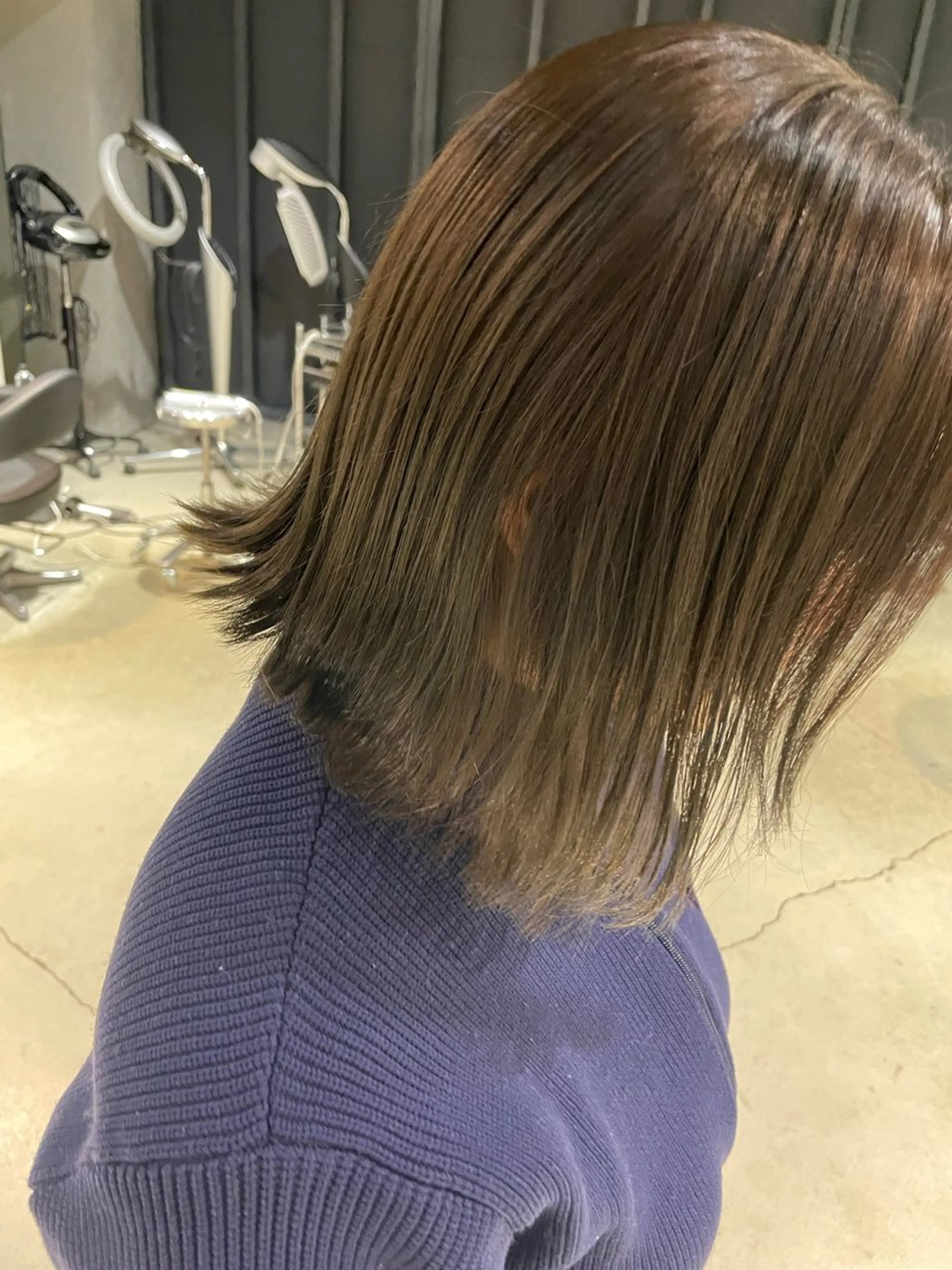 カラー 大川 桃里のヘアスタイル