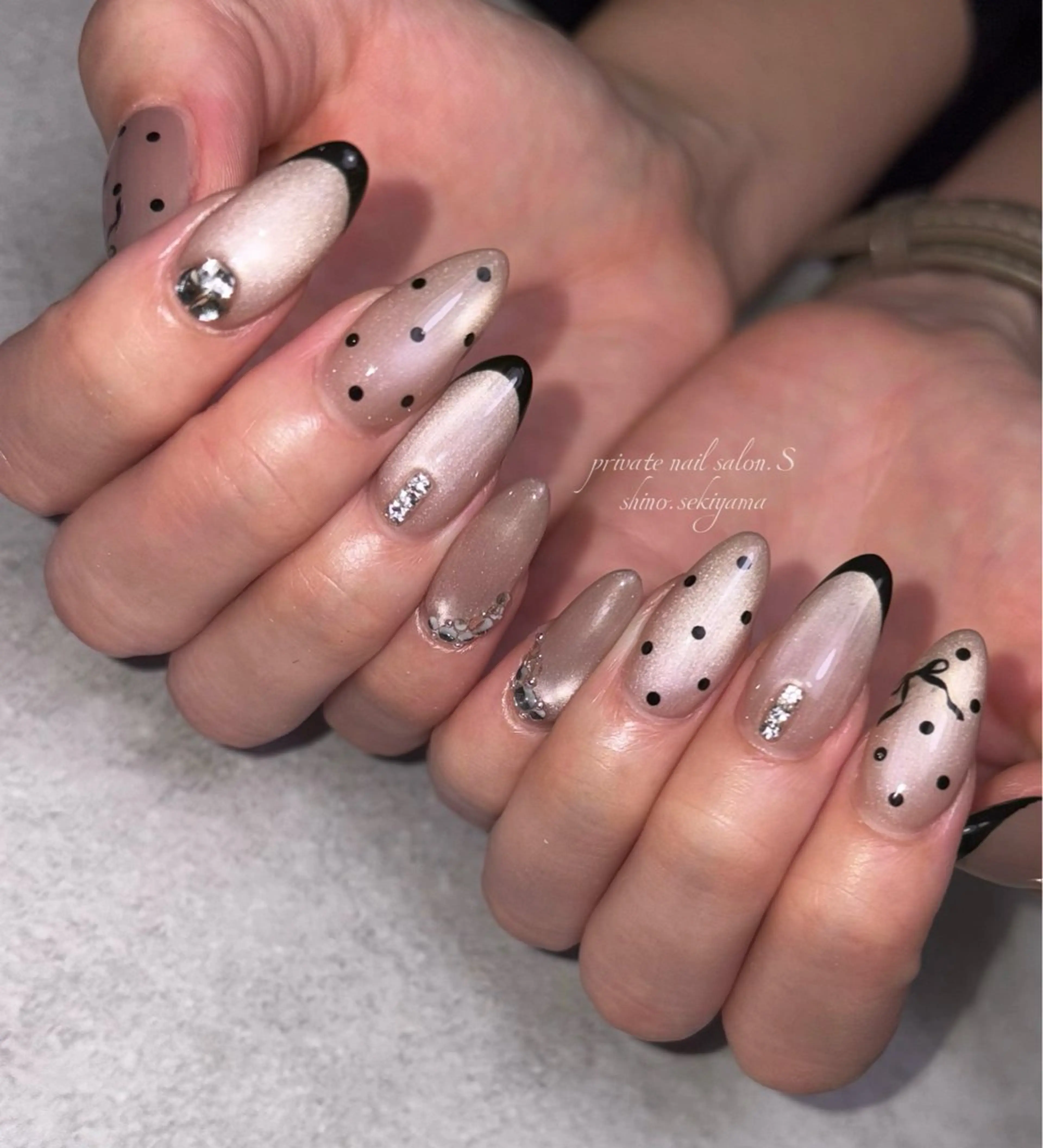ネイル ハンドネイル 関山 志乃のネイルデザイン