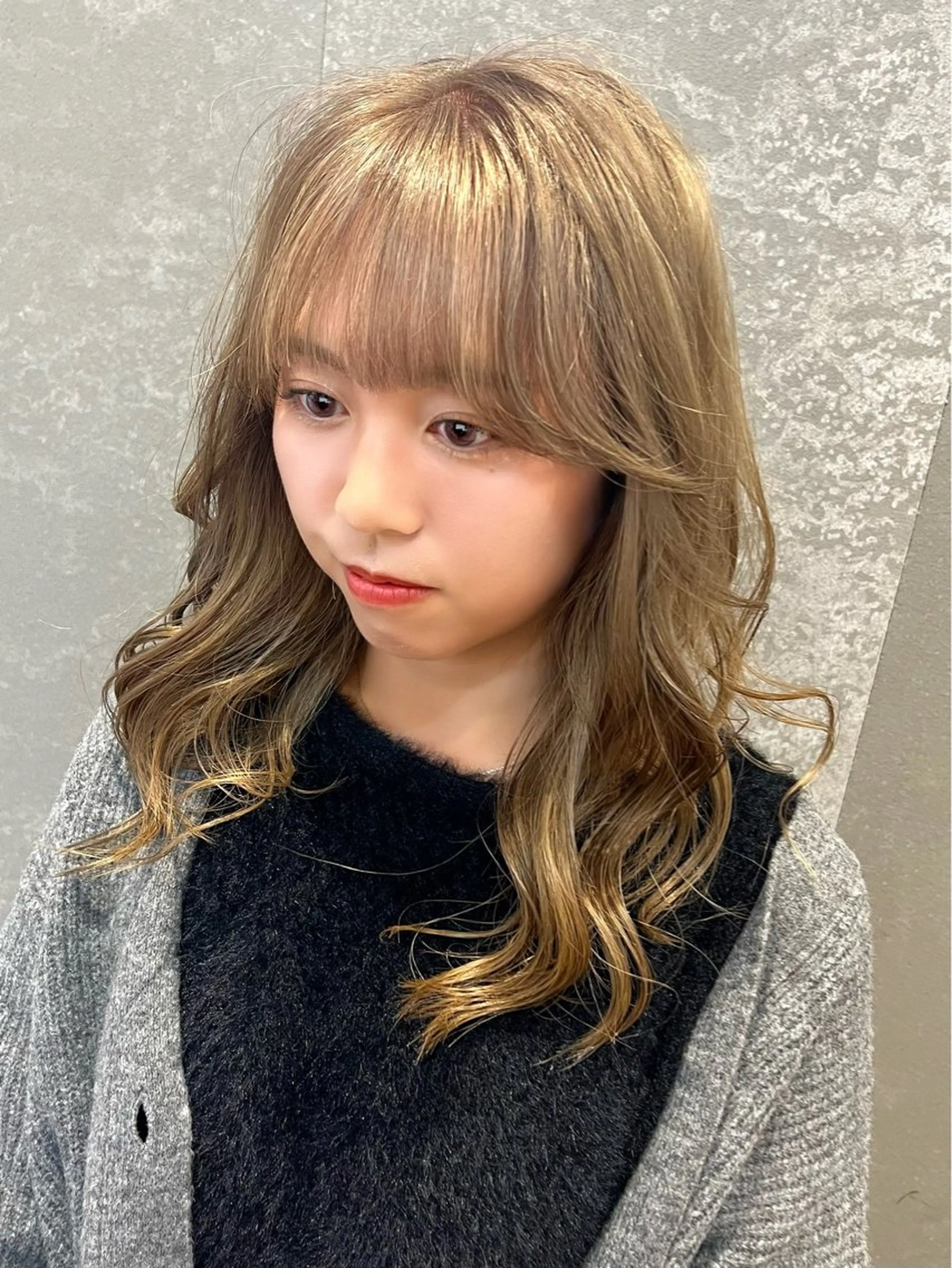 セミロング 渡邊 恭汰のヘアスタイル