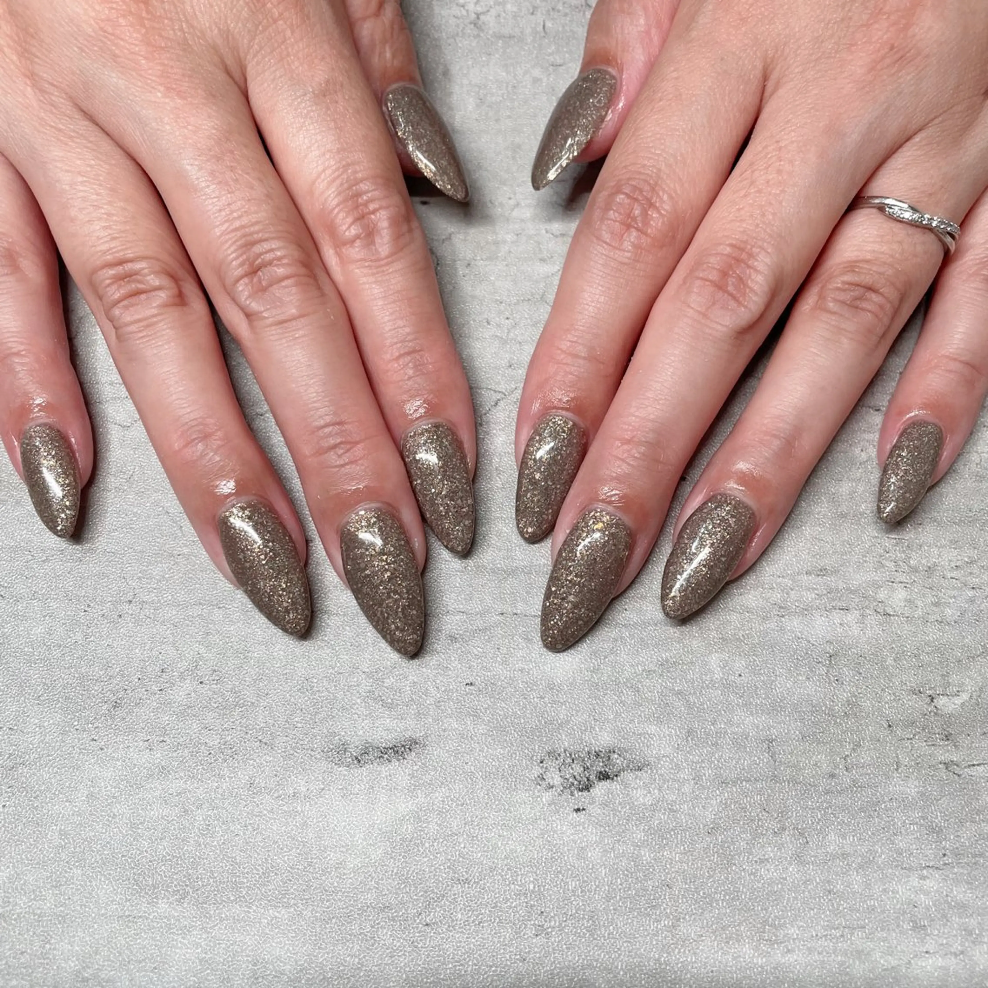 ネイル 長さ出し ワンカラーネイル ネイルチップ seri joieangeのネイルデザイン