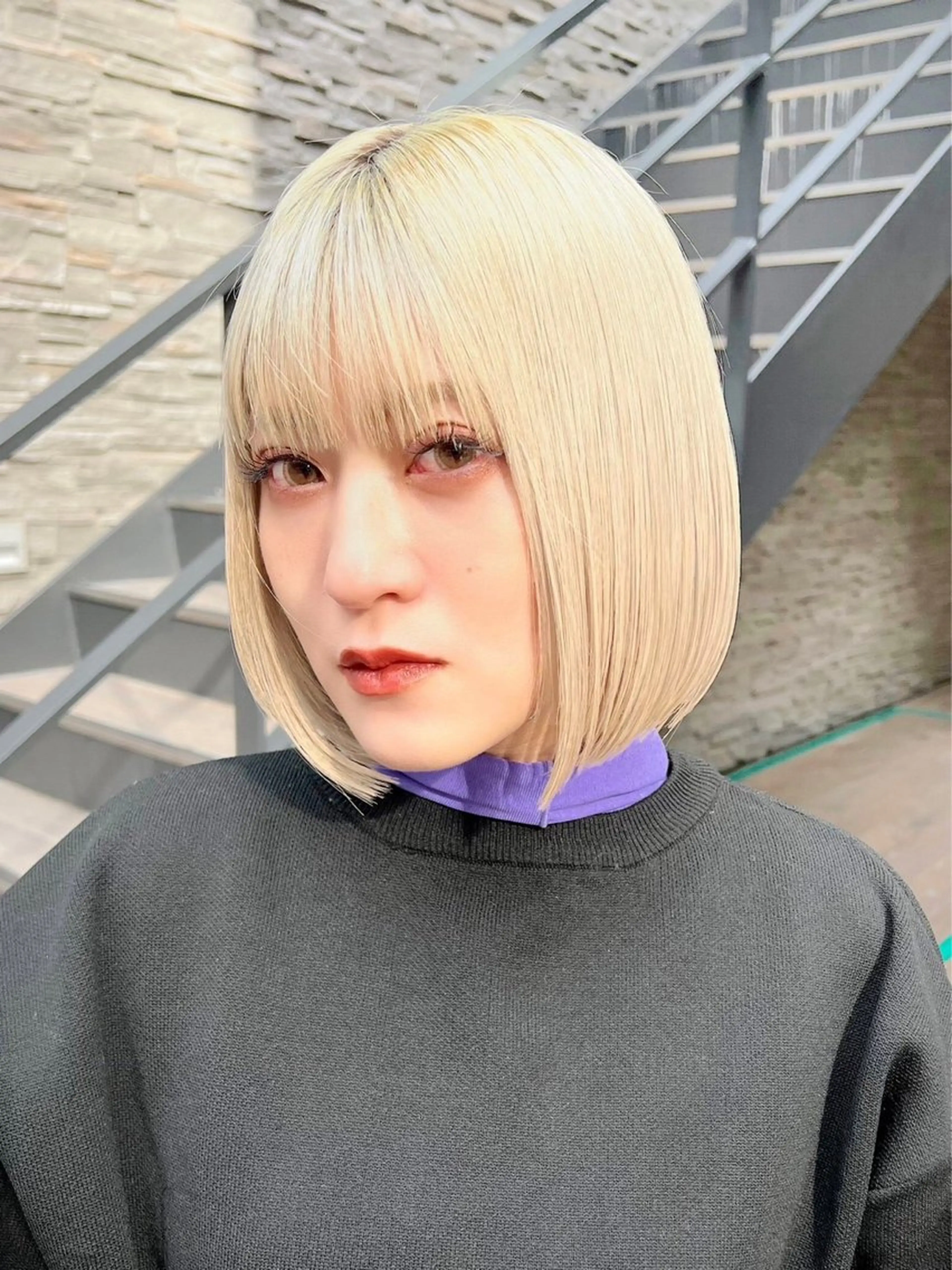 ショート 中野 栞里のヘアスタイル