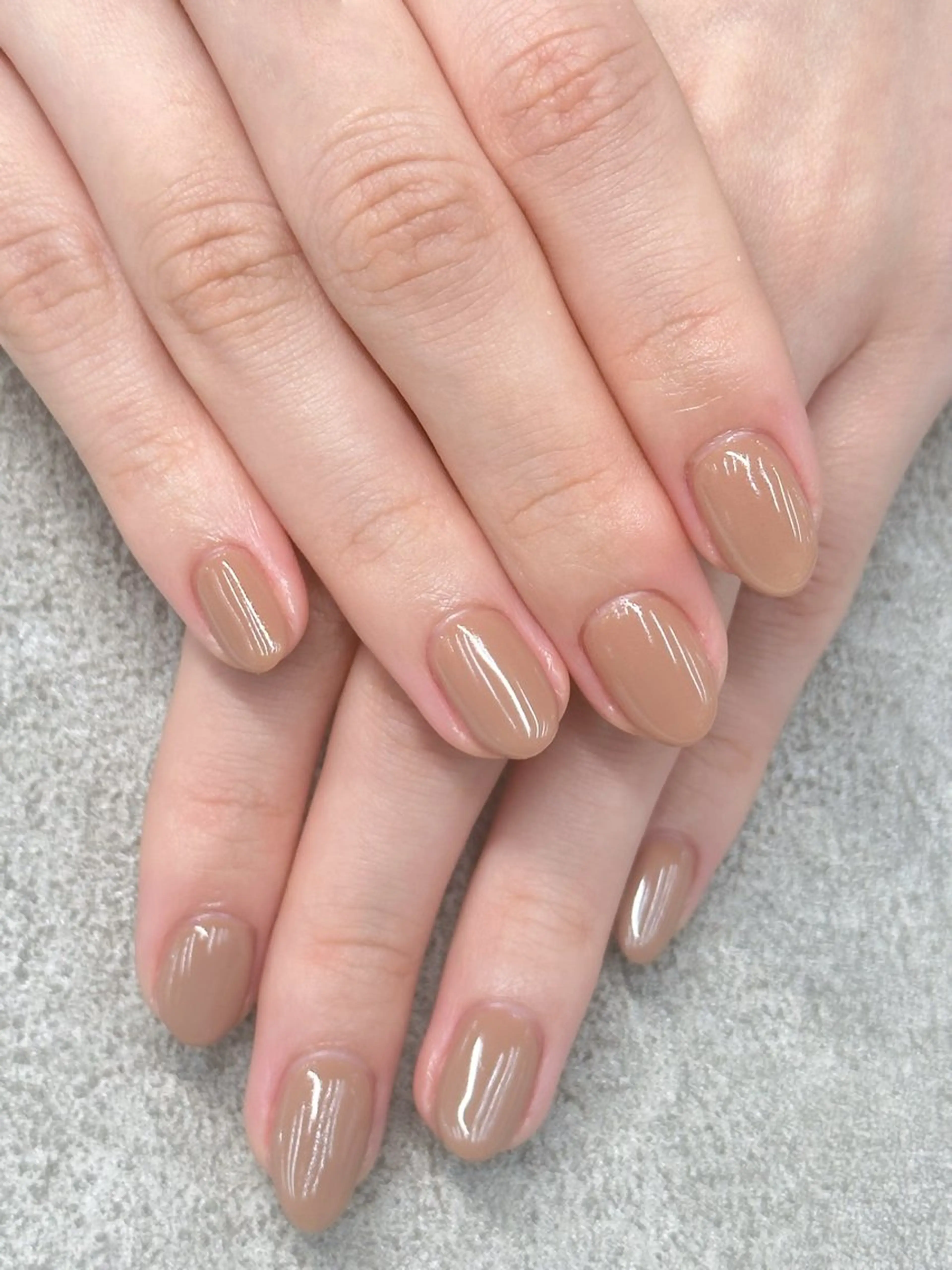 ネイル ブラウン MAXKELLY MEGUMIのネイルデザイン