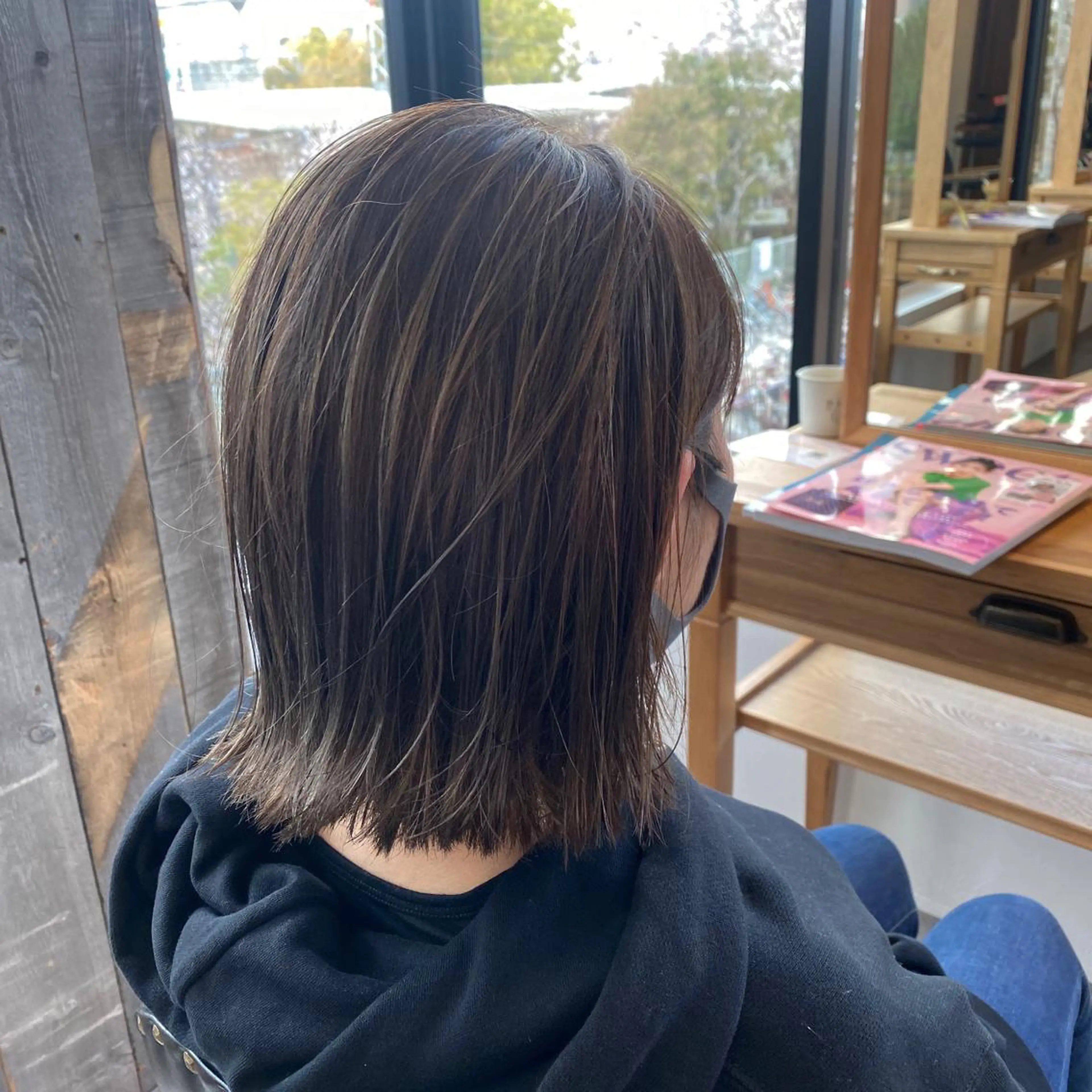 ☀️艶カラー☀️カット+カラーの写真